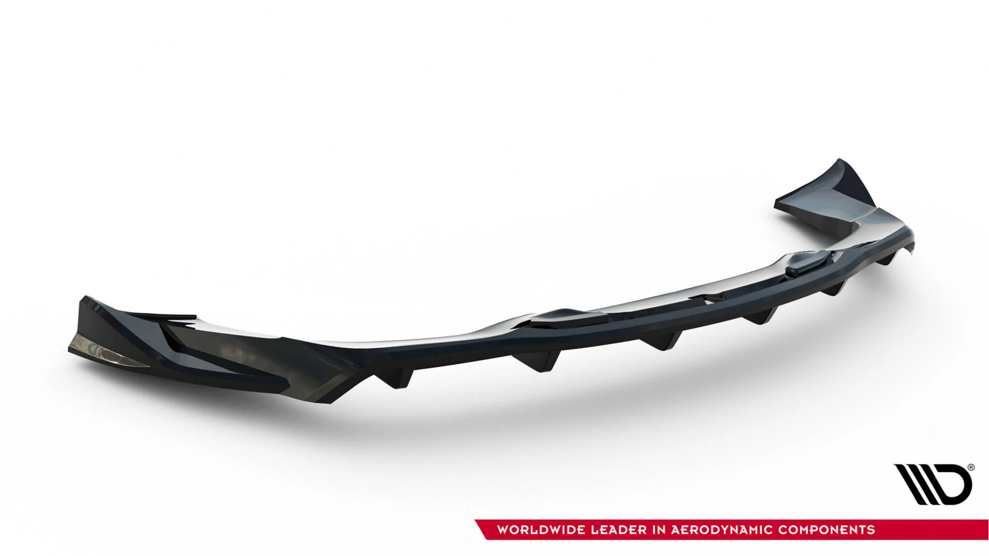 Rear Splitter (with vertical bars) Mercedes-AMG GT C C190 Facelift - Image 6
