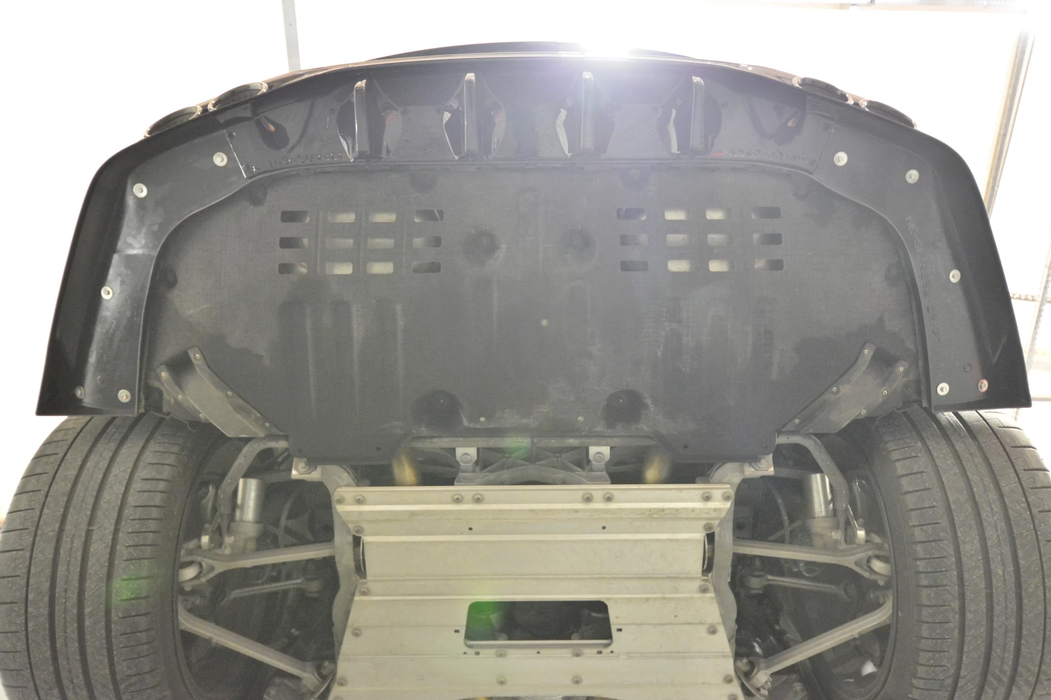 Rear Splitter (with vertical bars) Mercedes-AMG SL 63 R232 - Image 7