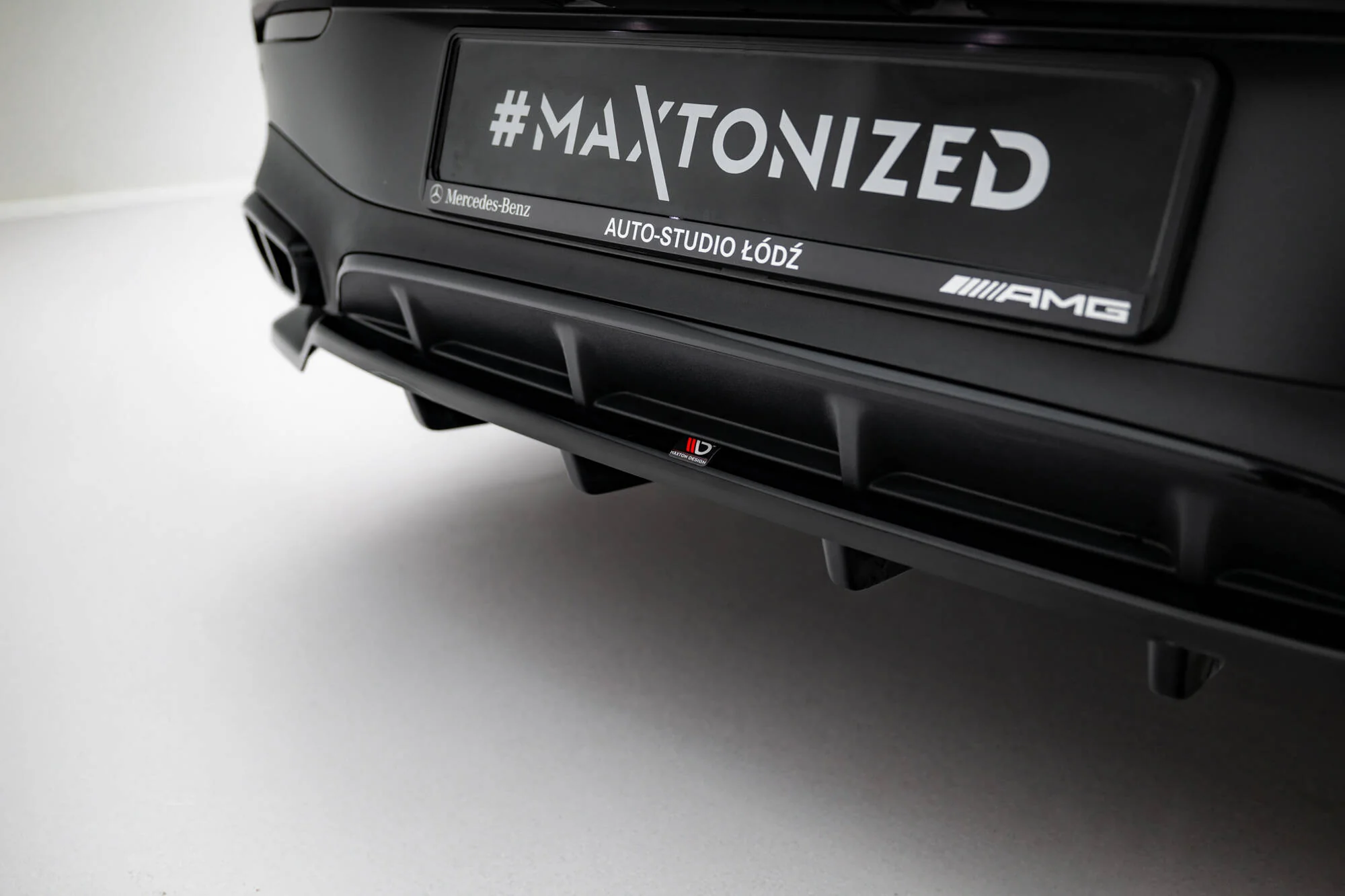 Rear Splitter (with vertical bars) Mercedes-Benz CLE AMG-Line C236 - Image 4