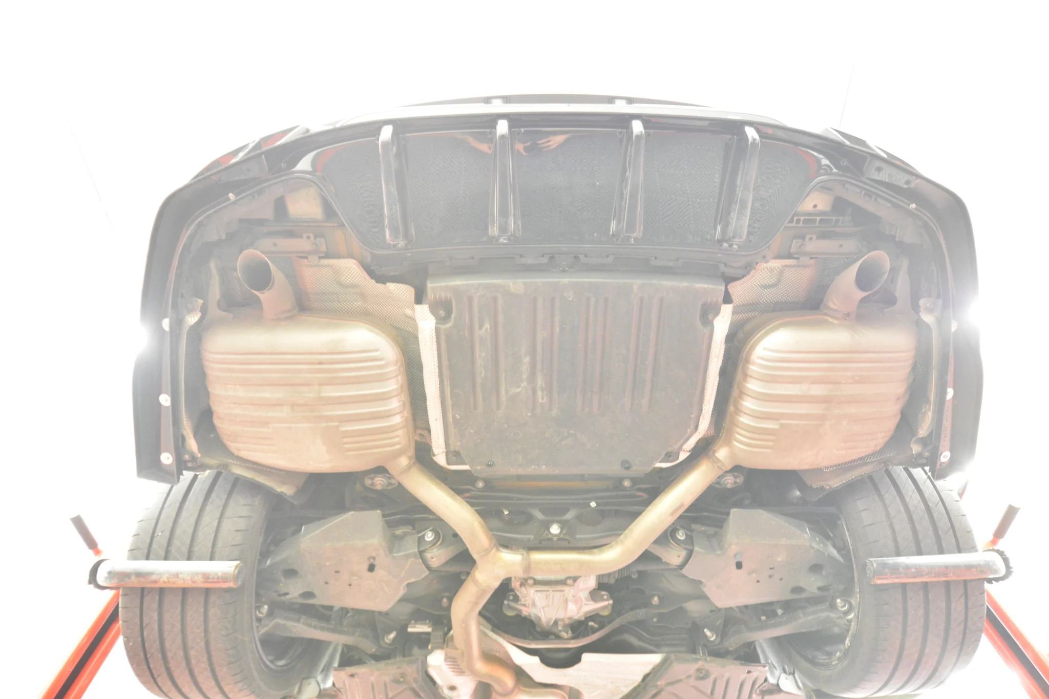 Rear Splitter (with vertical bars) Mercedes-Benz CLE AMG-Line C236 - Image 7