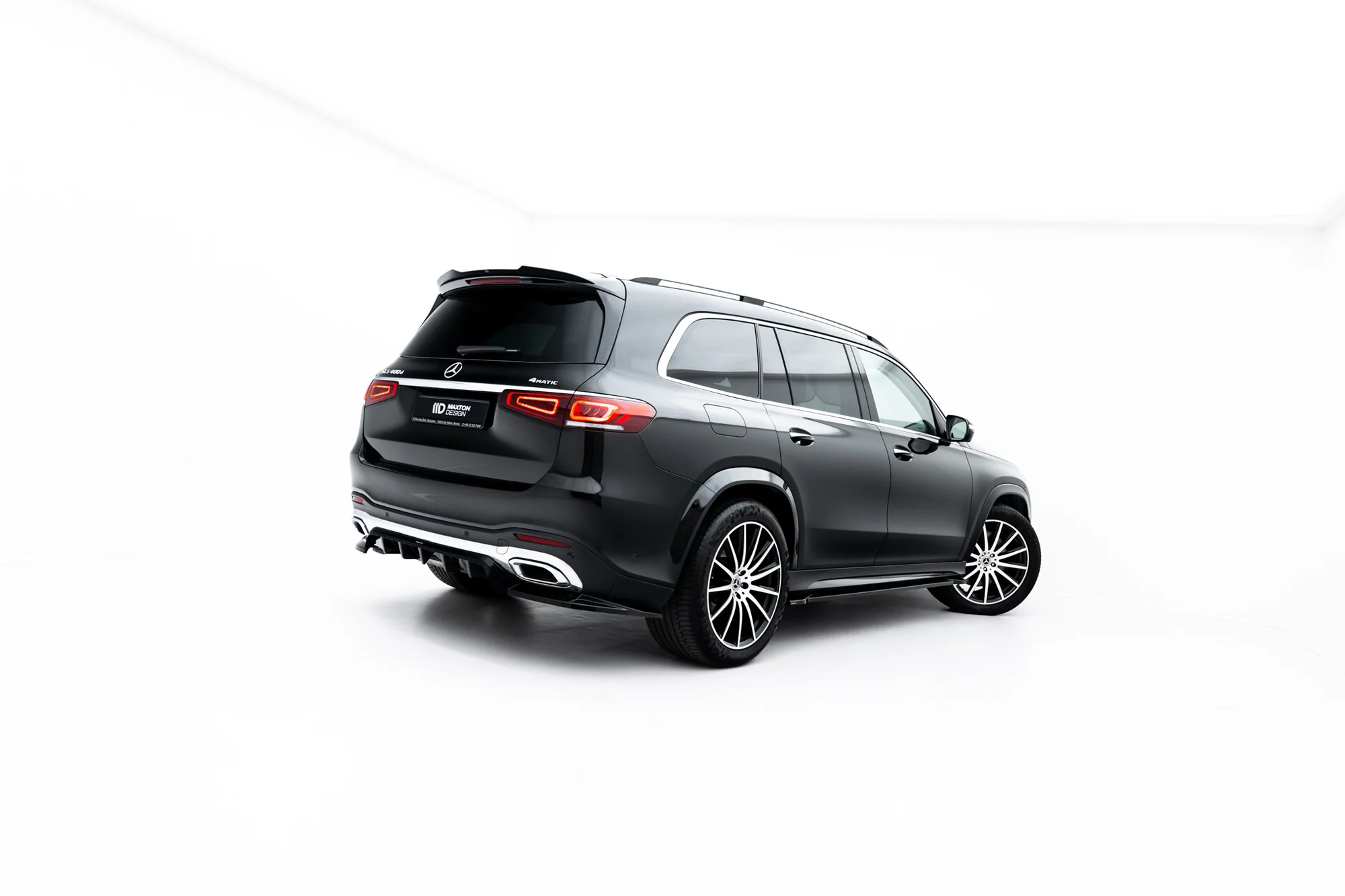 Rear Splitter (with vertical bars) Mercedes-Benz GLS AMG-Line X167 Facelift - Image 3