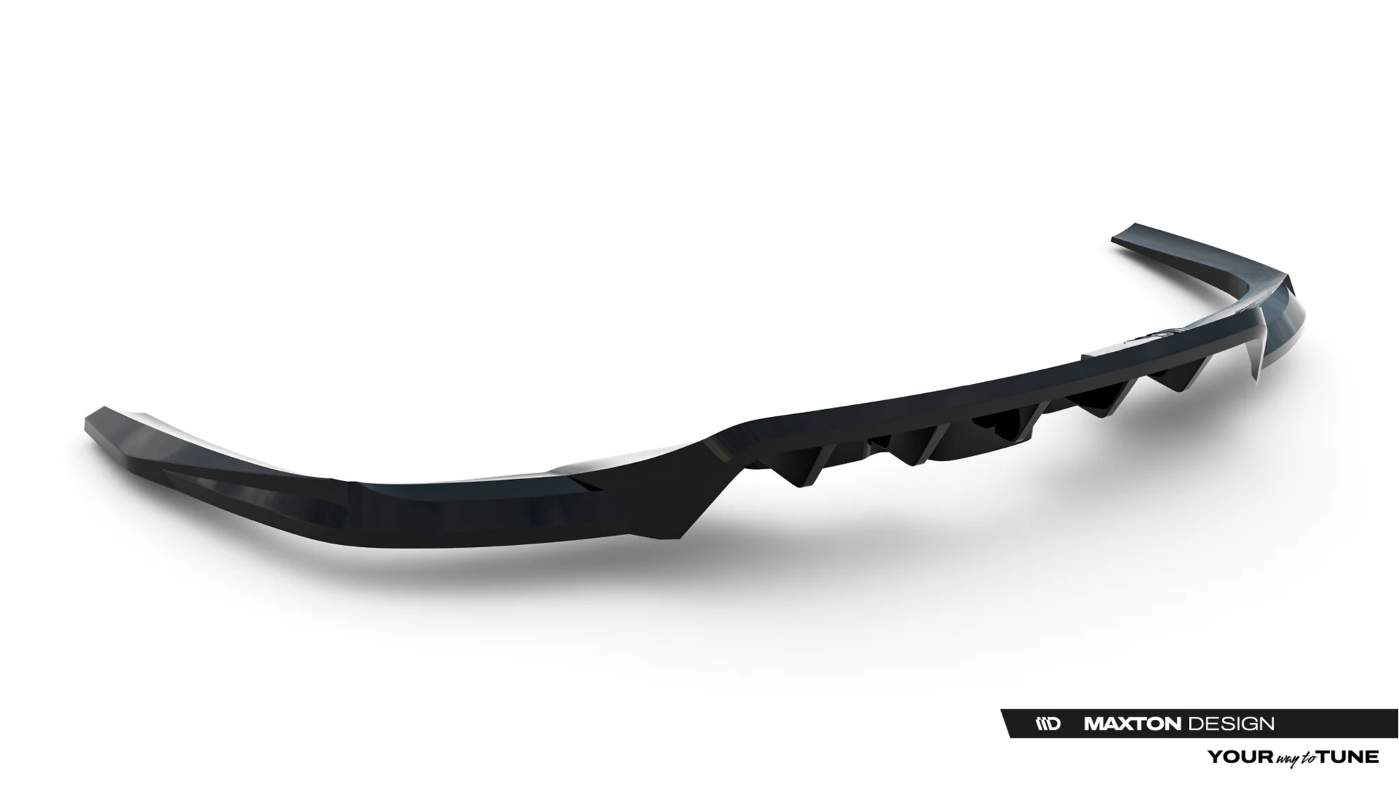 Rear Splitter (with vertical bars) Mercedes-Benz GLS AMG-Line X167 Facelift - Image 5