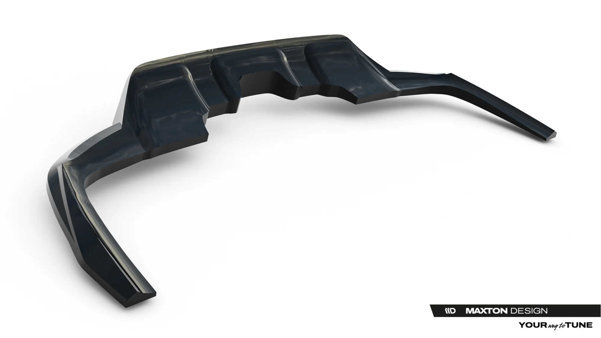 Rear Splitter (with vertical bars) Mercedes-Benz GLS AMG-Line X167 Facelift - Image 6