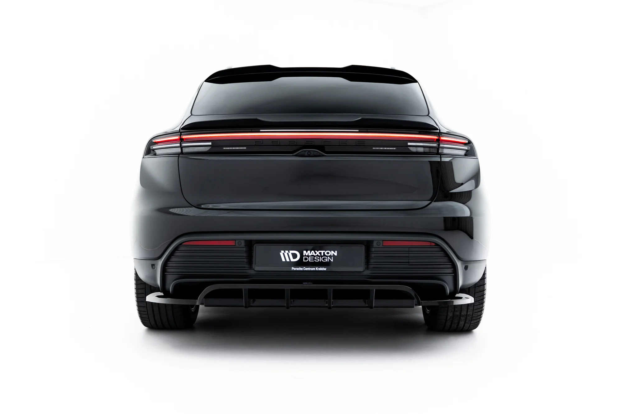 Rear Splitter (with vertical bars) Porsche Macan EV Mk1 - Image 4