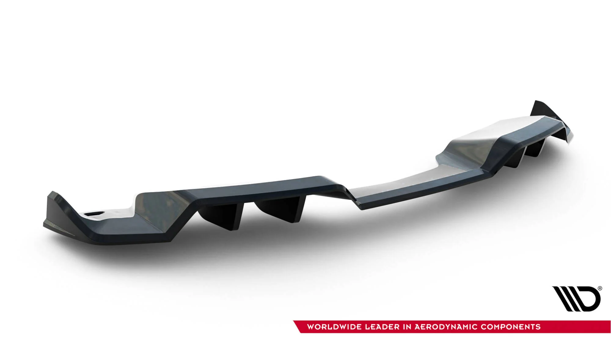 Central Rear Splitter (with vertical bars) Chevrolet Corvette C7 - Image 9
