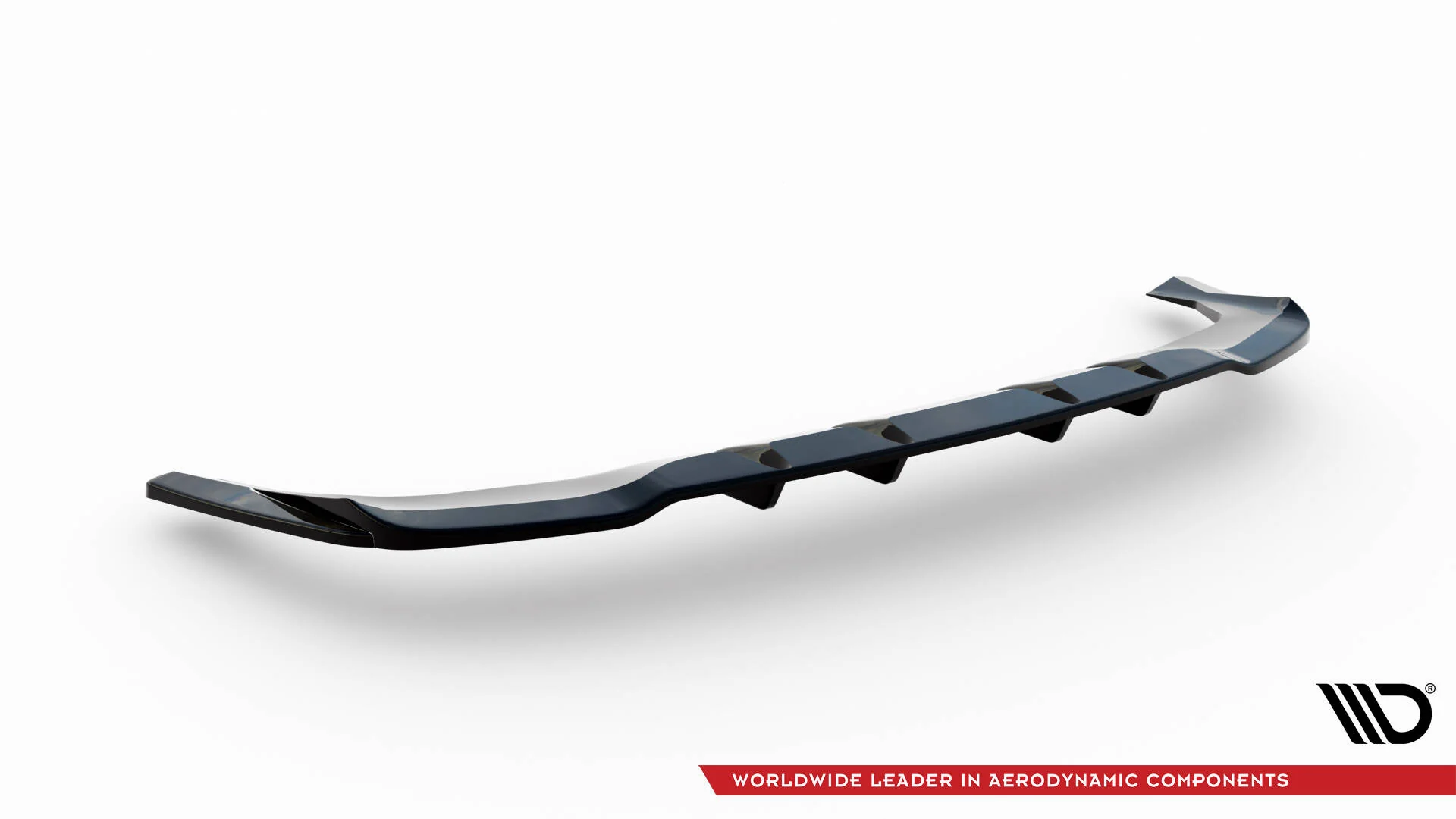 Rear Splitter (with vertical bars) V.1 Mercedes-Benz GLE Coupe AMG-Line C167 / C167 Facelift - Image 3