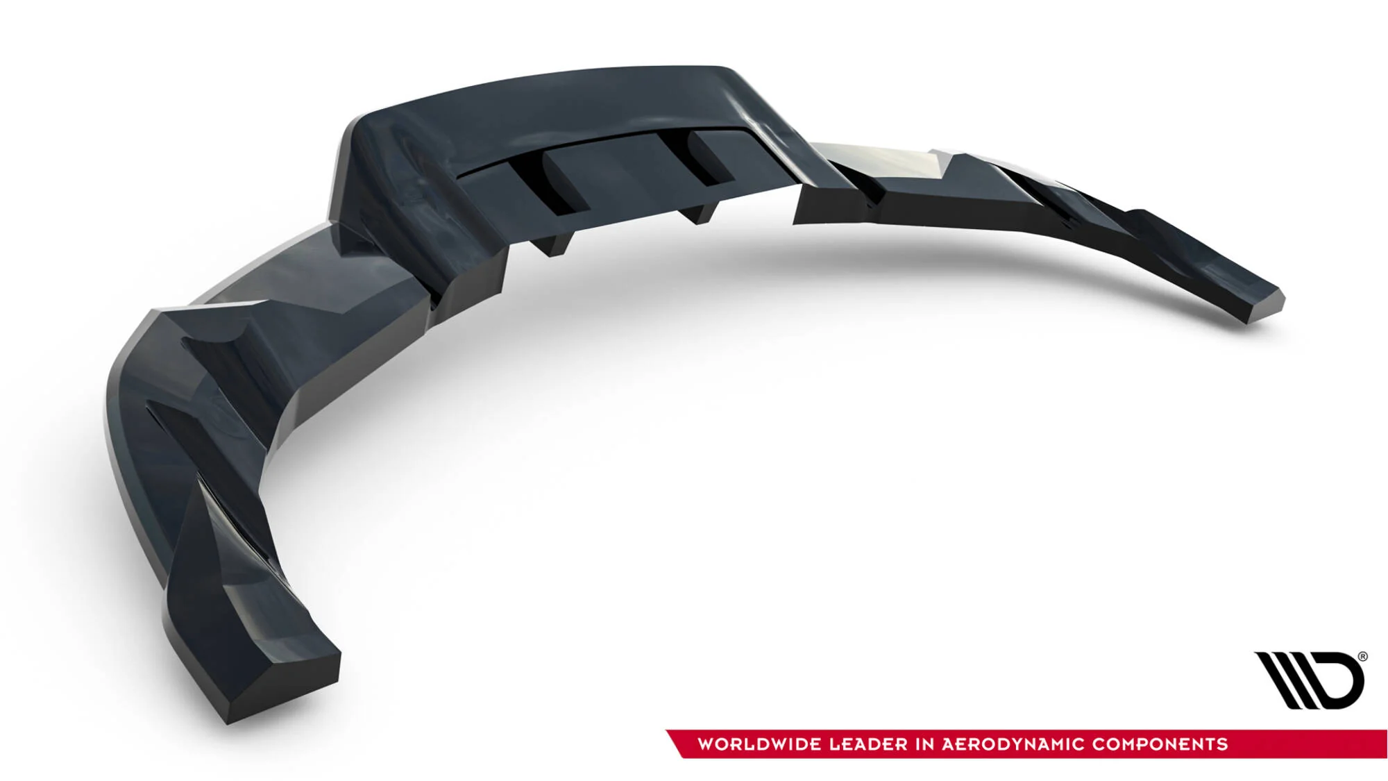Rear Splitter (with vertical bars) V.2 Tesla Model 3 Performance Mk1 Facelift - Image 6