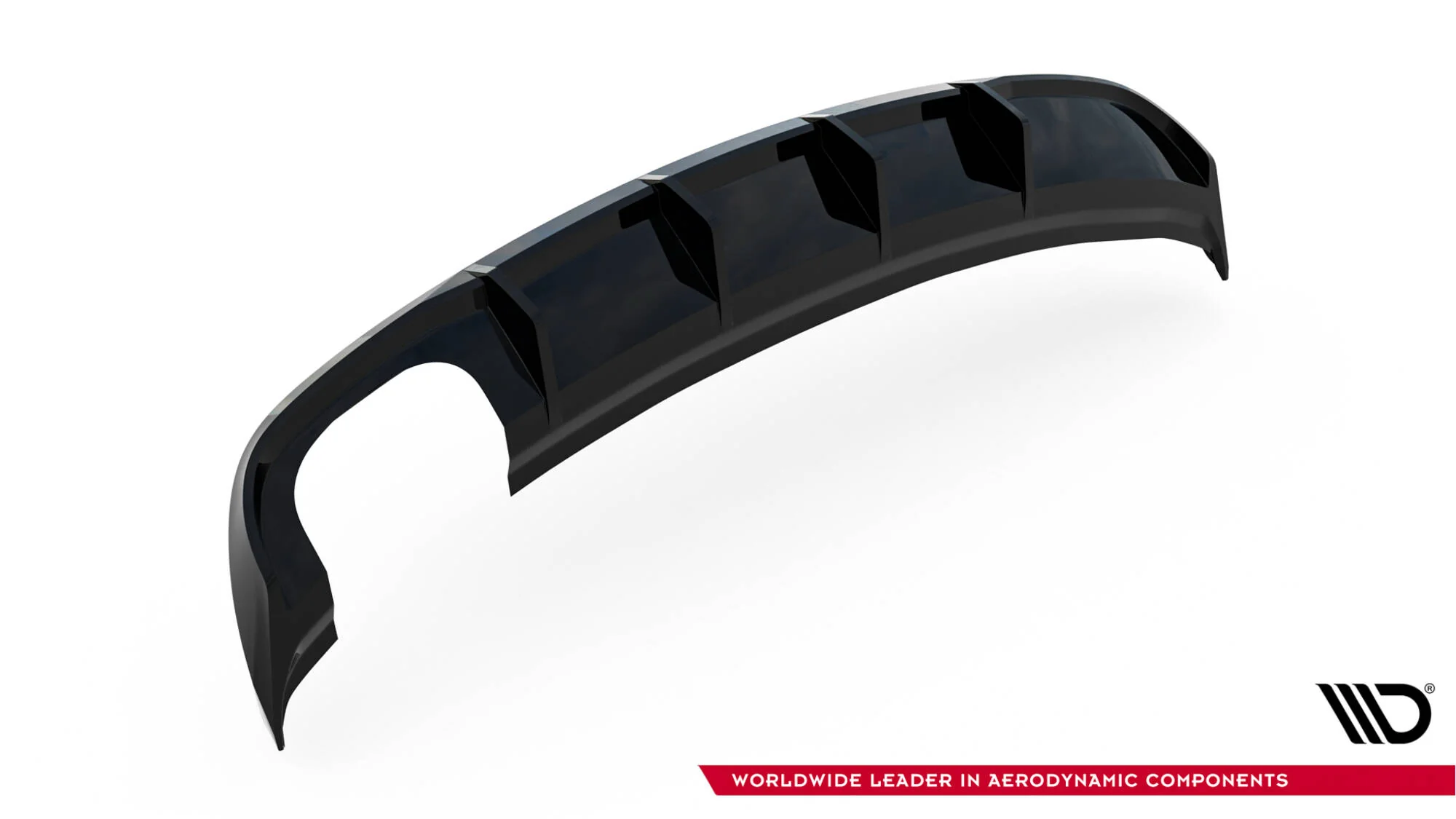 Rear Valance Audi A3 Sedan 8V Facelift (Version with dual exhaust tips on one side) - Image 6