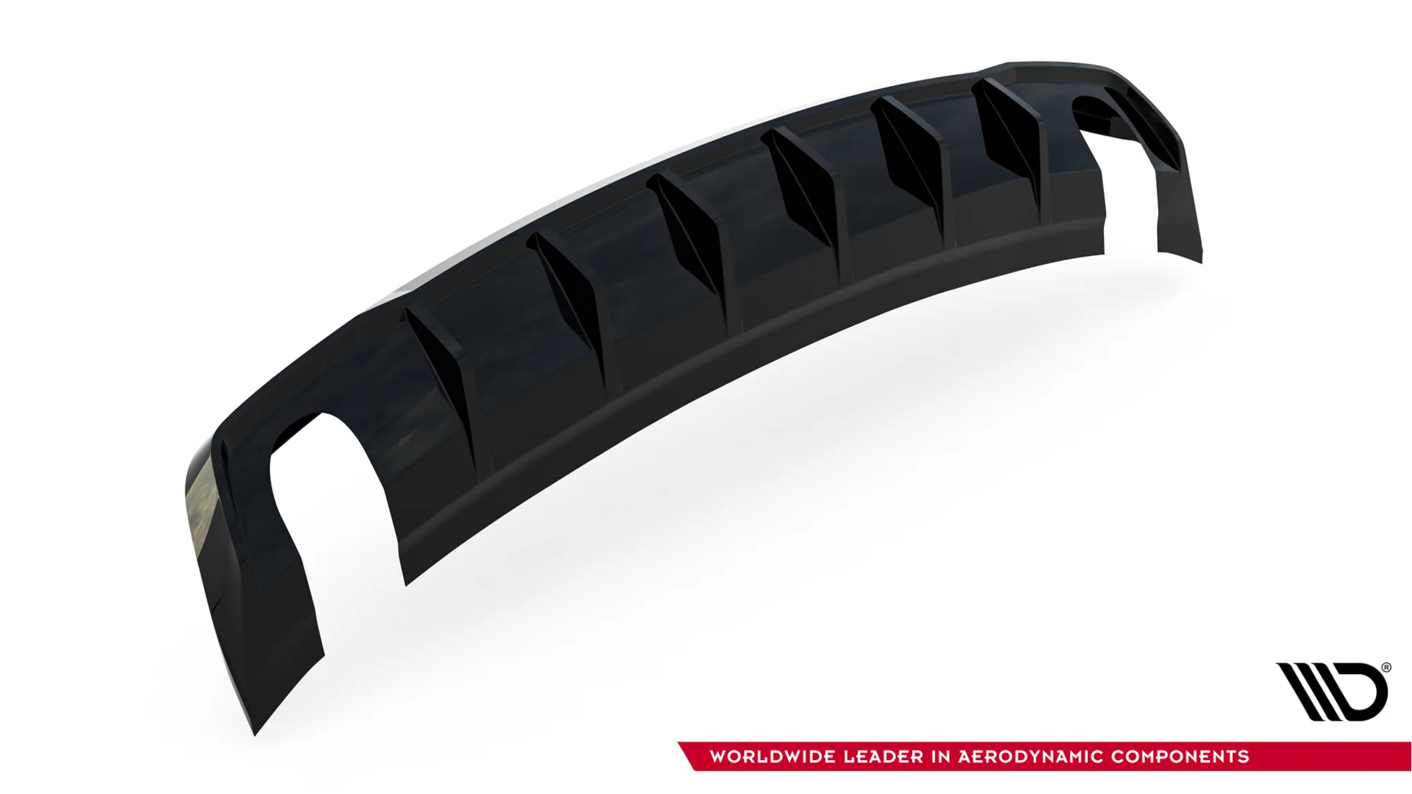 Rear Valance Audi A3 Sedan 8V (Version with single exhaust tips on both sides) - Image 4