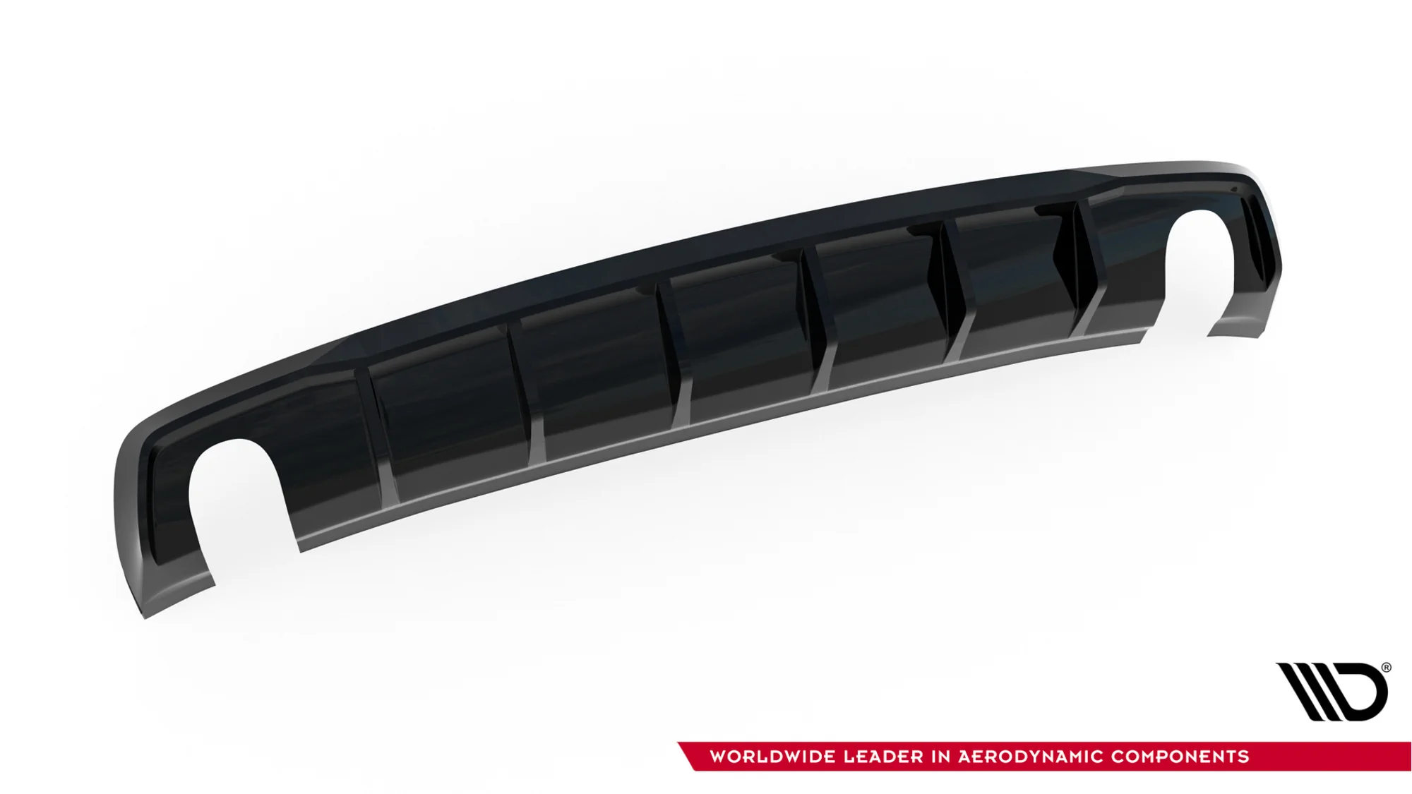 Rear Valance Audi A3 Sedan 8V (Version with single exhaust tips on both sides) - Image 5