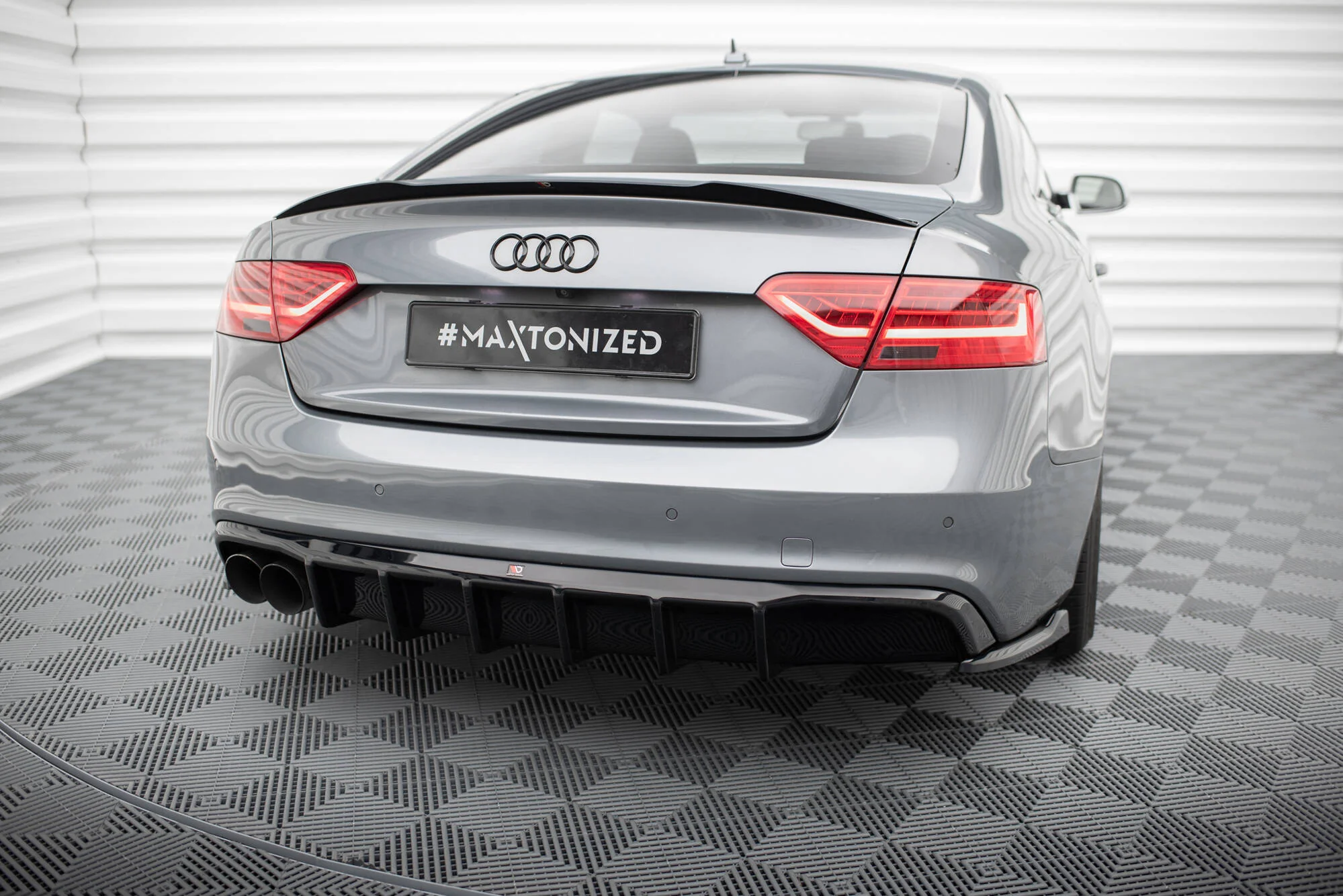 Rear Valance Audi A5 S-Line Coupe / Sportback 8T Facelift (Single side dual exhaust version) - Image 3