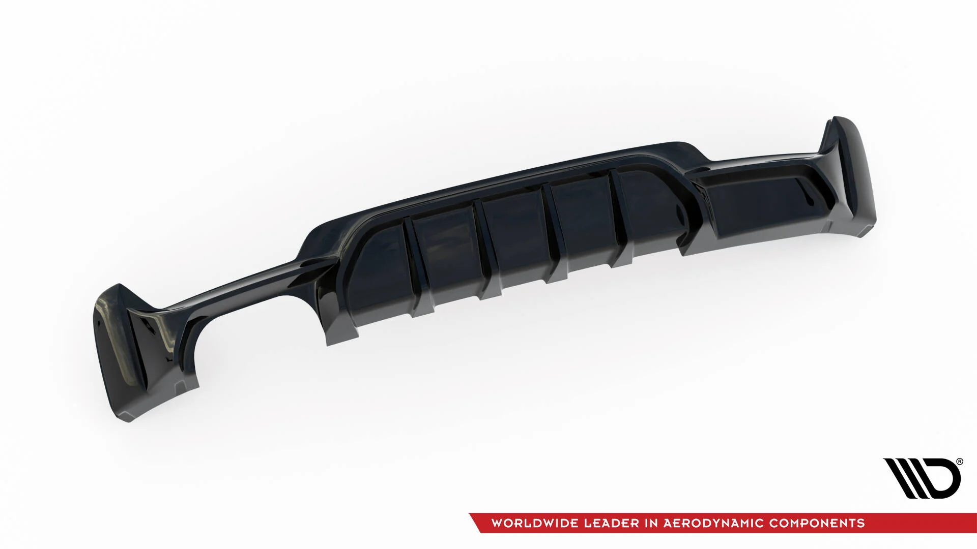 Rear Valance BMW 4 Coupe / Gran Coupe / Cabrio M-Pack F32 / F36 / F33 (Version with exhaust on one side) - Image 6