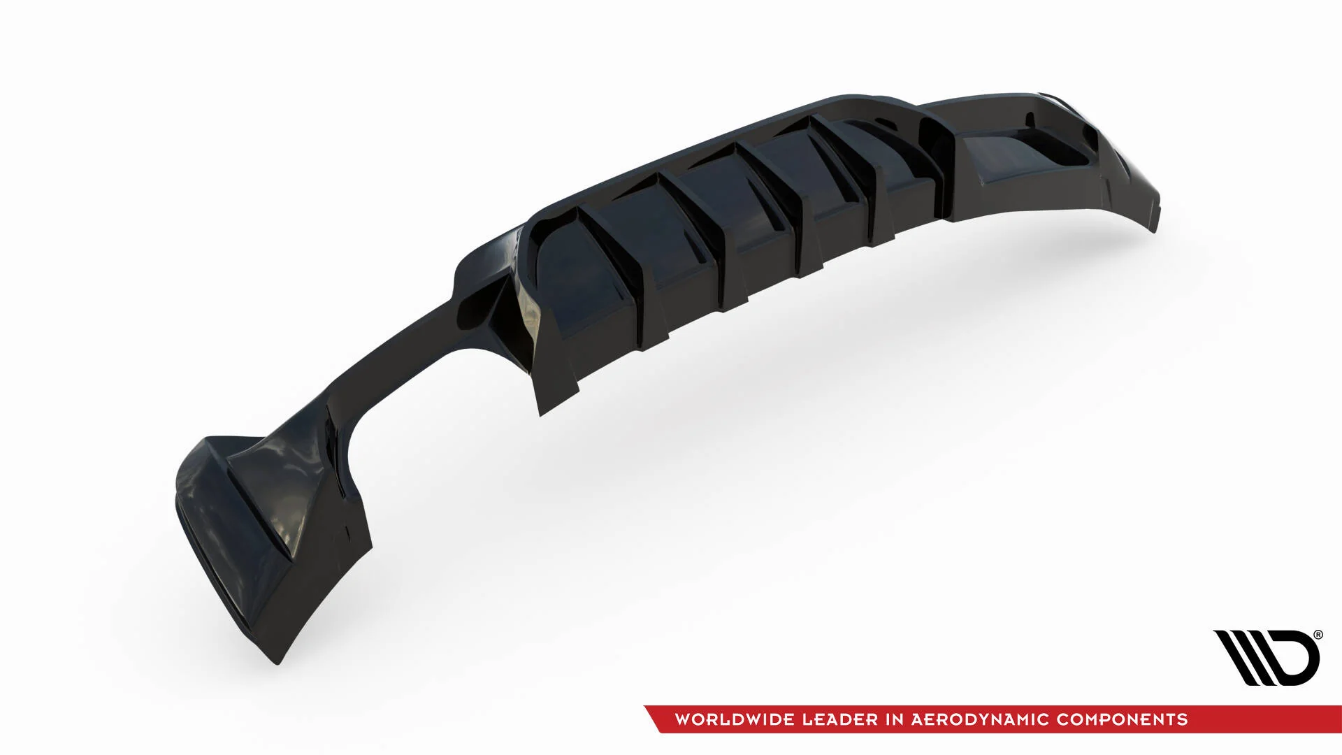 Rear Valance BMW 4 Coupe / Gran Coupe / Cabrio M-Pack F32 / F36 / F33 (Version with exhaust on one side) - Image 7