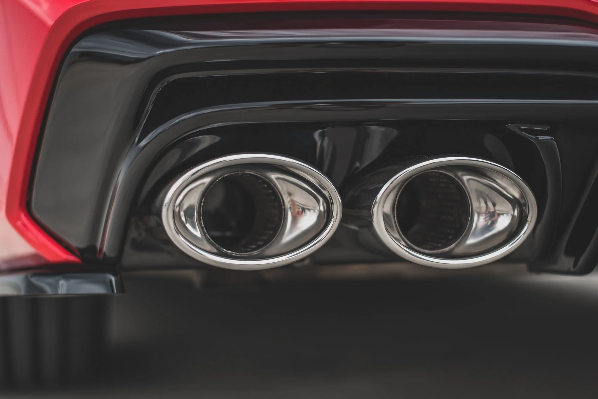 REAR VALANCE + EXHAUST ENDS IMITATION AUDI A7 C8 S-LINE - Image 6