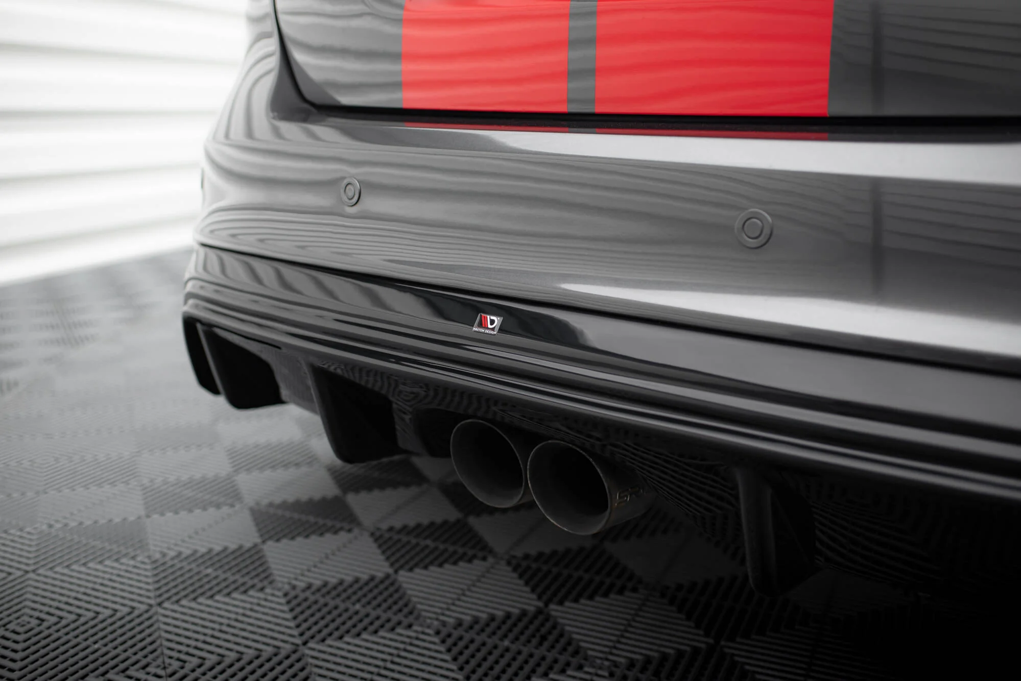REAR VALANCE FORD FOCUS ST MK3 FACELIFT ((MK3.5) (RS-LOOK) - Image 5