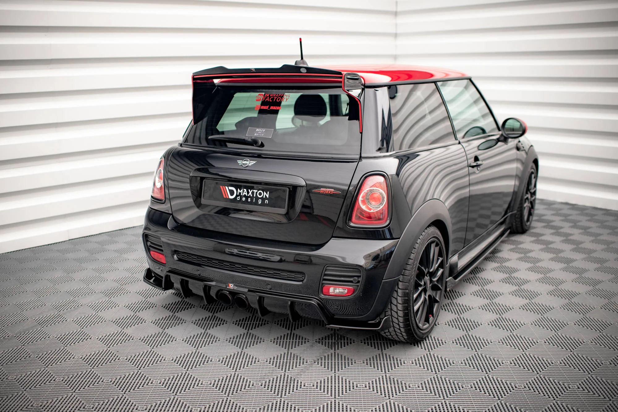REAR VALANCE MINI COOPER JOHN COOPER WORKS R56 - Image 6