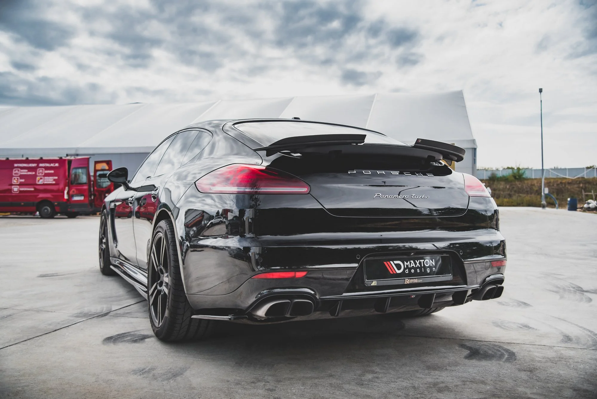 REAR VALANCE PORSCHE PANAMERA TURBO 970 FACELIFT - Image 4