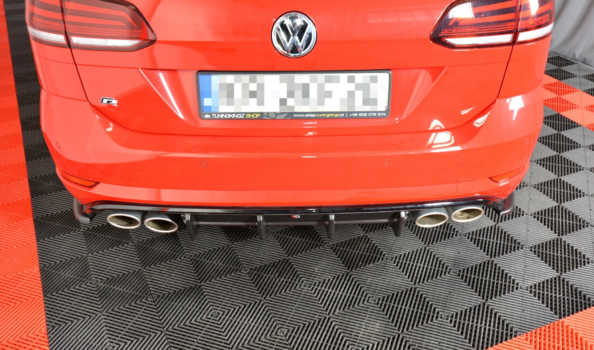 REAR VALANCE VW GOLF 7  SportWagen FACELIFT - Image 4