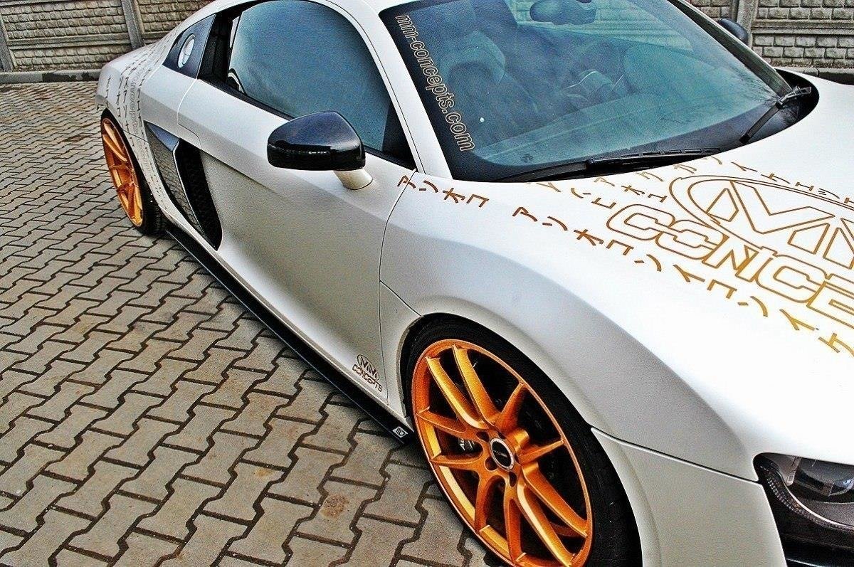 SIDE SKIRTS DIFFUSERS AUDI R8 MK.1