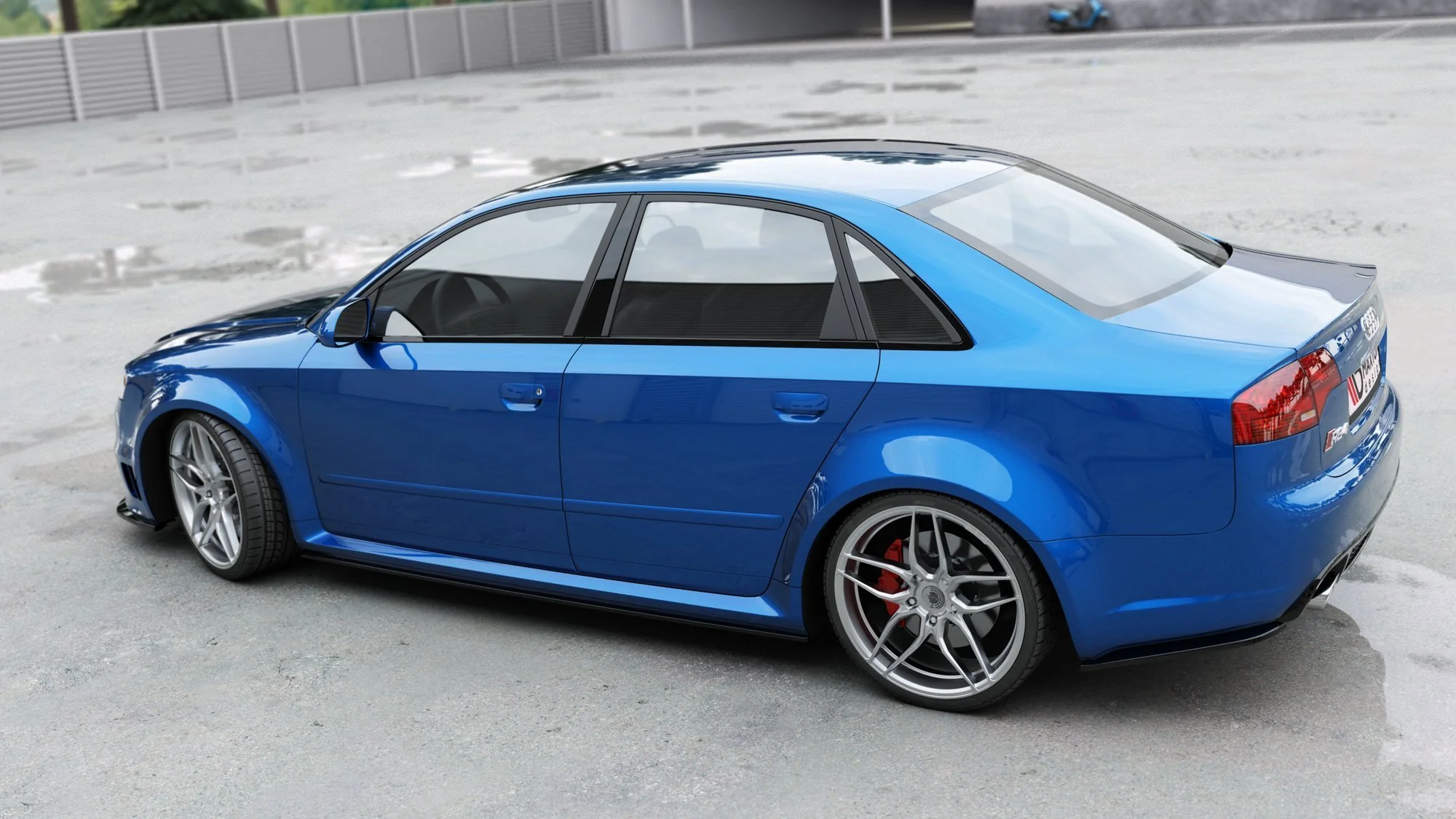 SIDE SKIRTS DIFFUSERS SIDE SKIRTS DIFFUSERS AUDI RS4 B7 - Image 3