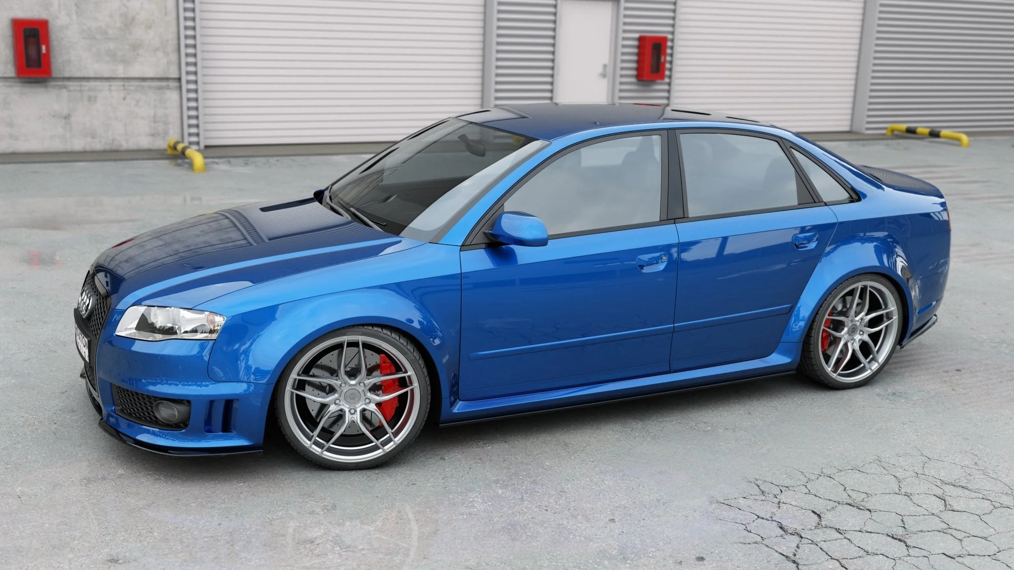 SIDE SKIRTS DIFFUSERS SIDE SKIRTS DIFFUSERS AUDI RS4 B7 - Image 5