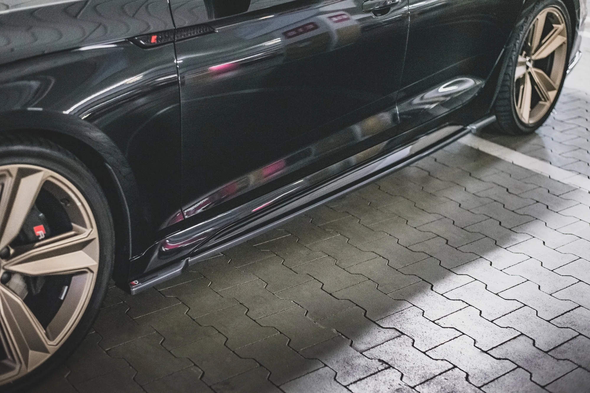 SIDE SKIRTS DIFFUSERS AUDI RS5 SPORTBACK F5 FACELIFT - Image 3