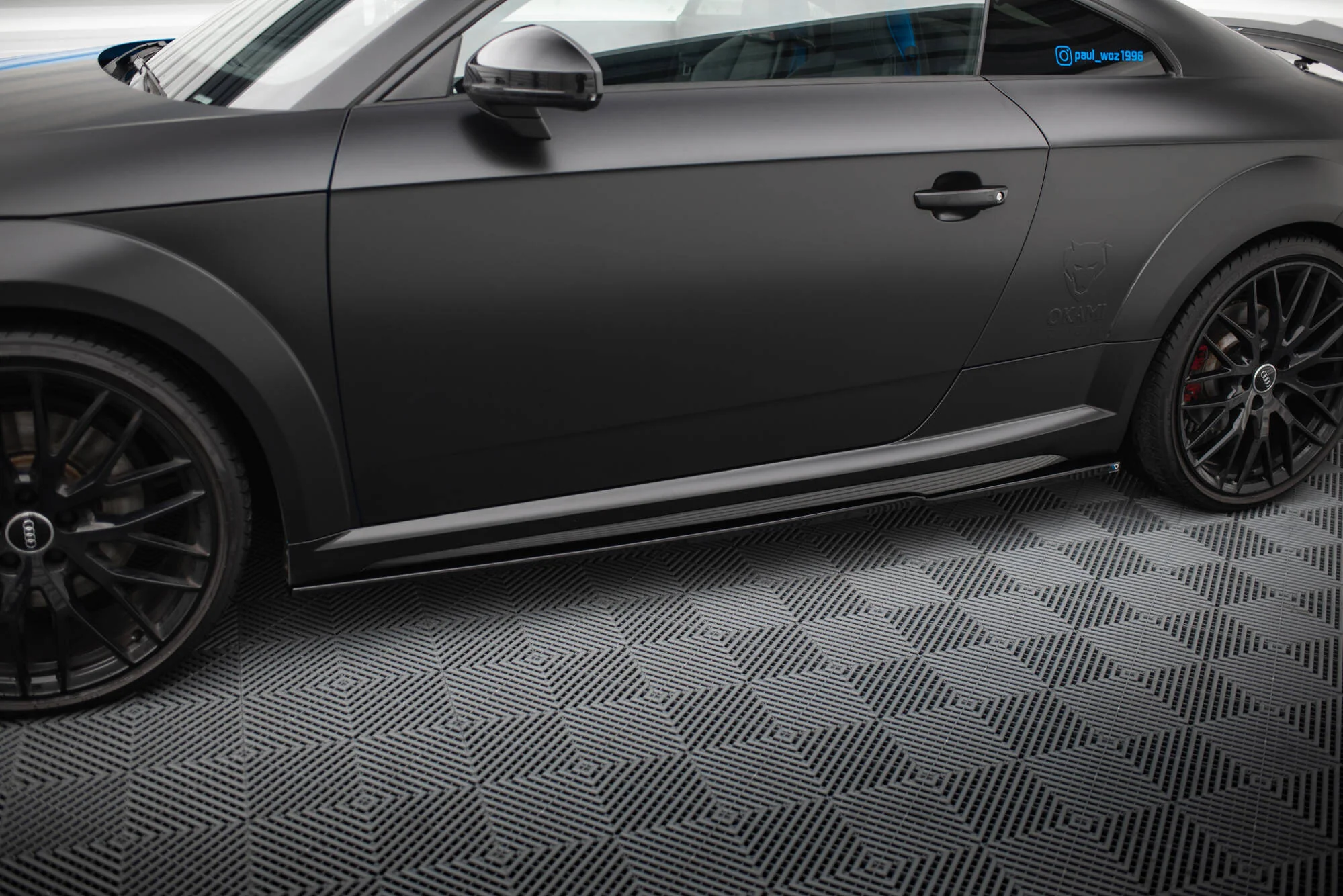 Side Skirts Diffusers Audi TT S / TT S-Line 8S Facelift - Image 3