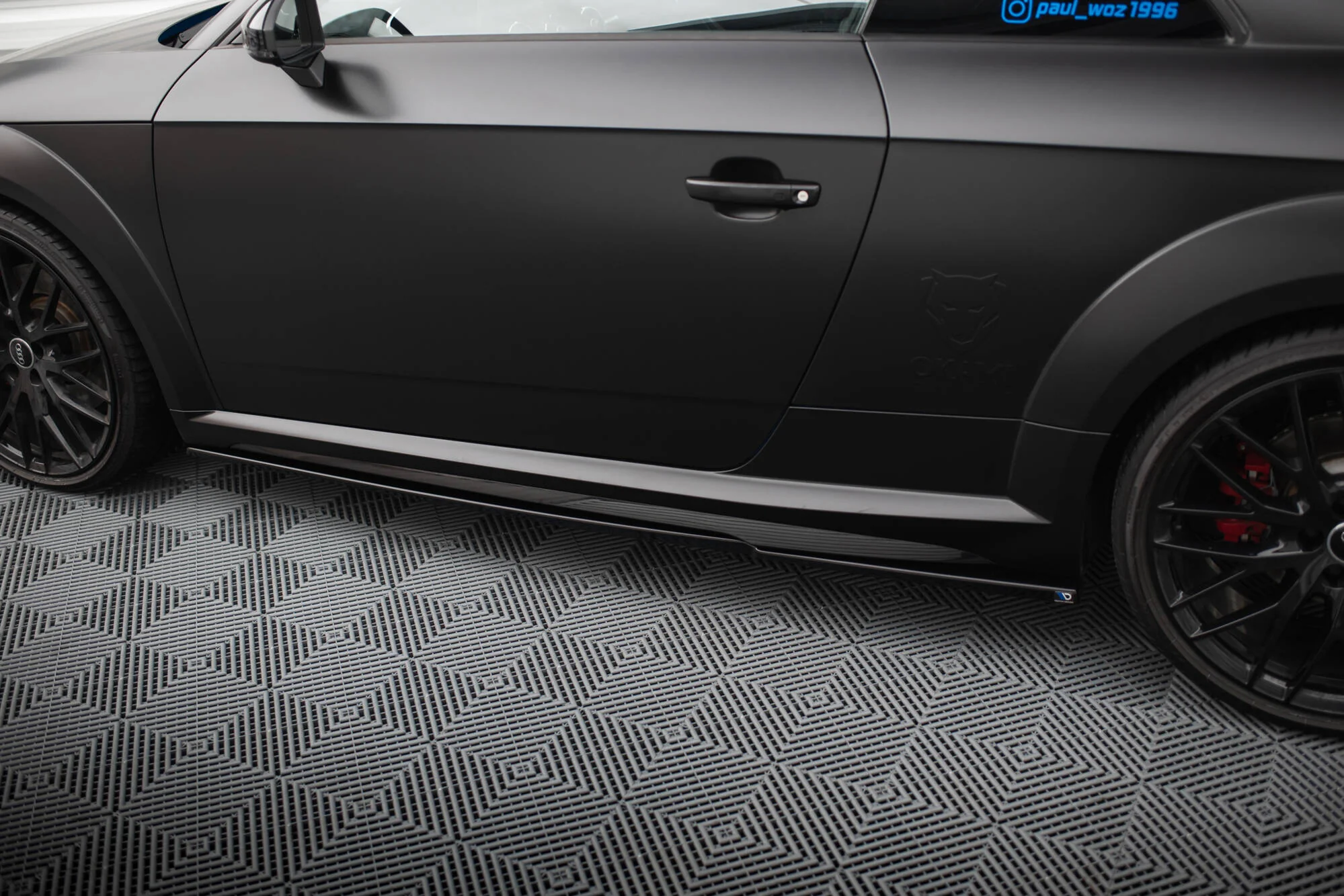 Side Skirts Diffusers Audi TT S / TT S-Line 8S Facelift - Image 4