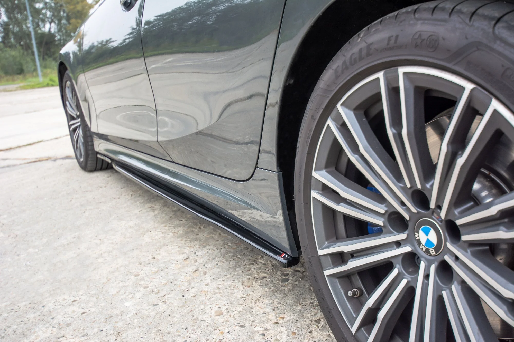 SIDE SKIRTS DIFFUSERS BMW 3 G20 M-PACK - Image 2