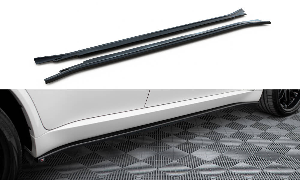 SIDE SKIRTS DIFFUSERS BMW X5 E70 FACELIFT M-PACK