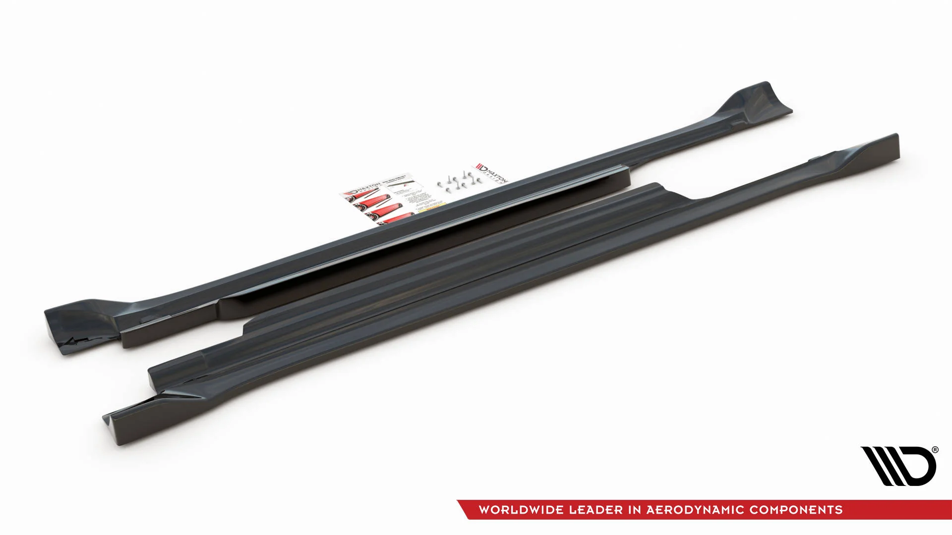 SIDE SKIRTS DIFFUSERS DODGE CHALLENGER SRT HELLCAT WIDEBODY MK3 - Image 5