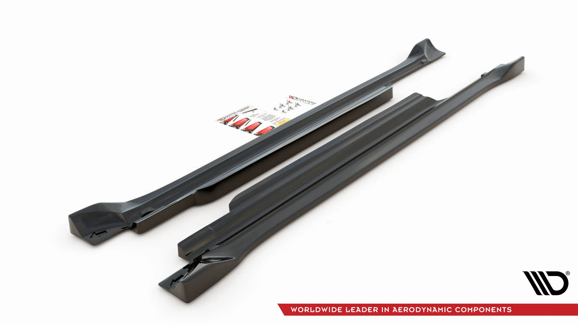 SIDE SKIRTS DIFFUSERS DODGE CHALLENGER SRT HELLCAT WIDEBODY MK3 - Image 6