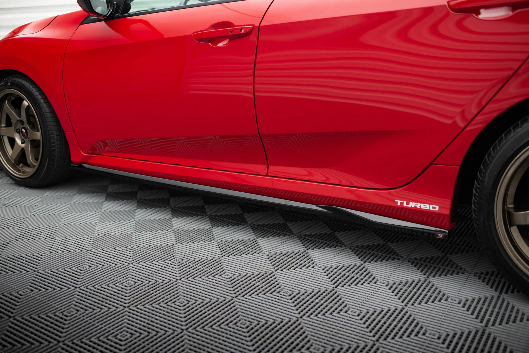 Side Skirts Diffusers Honda Civic SI Mk10 - Image 3