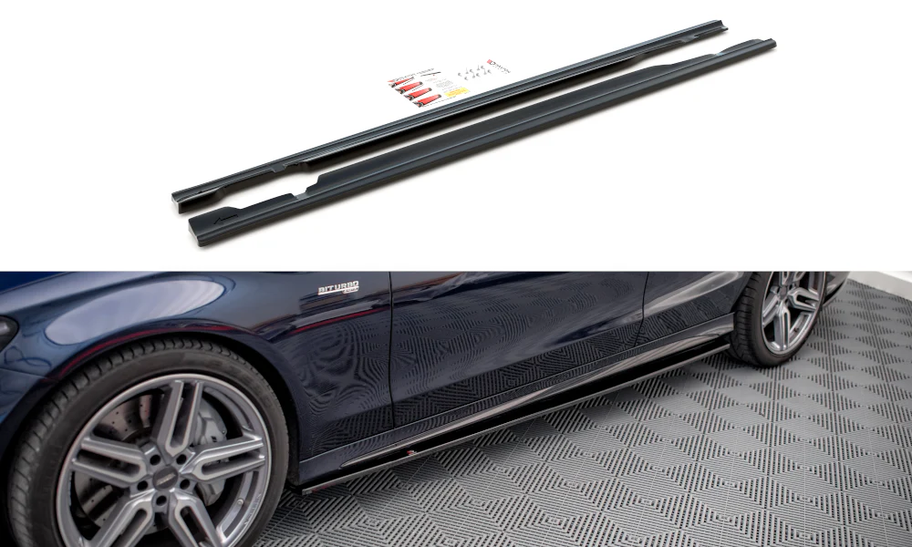 SIDE SKIRTS DIFFUSERS MERCEDES- BENZ C43 AMG W205