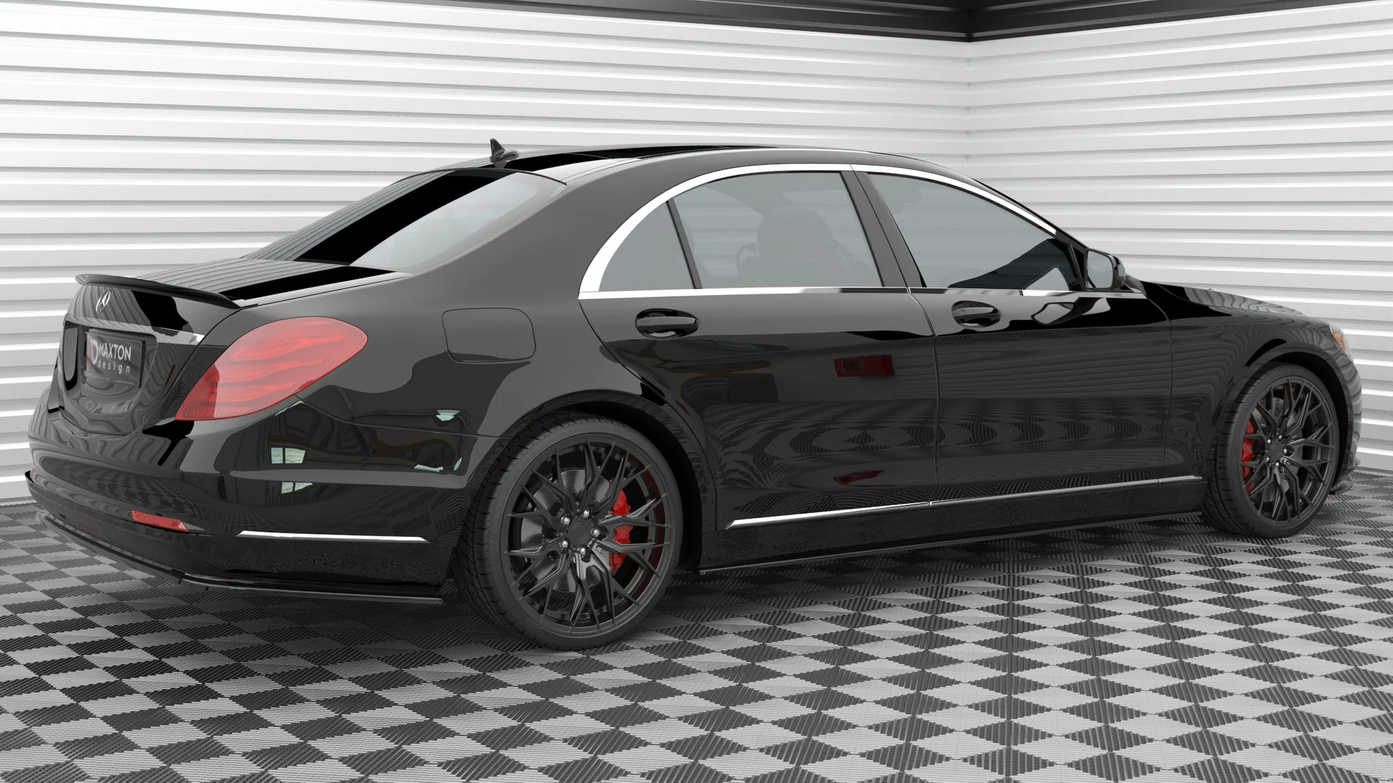 Side Skirts Diffusers Mercedes-Benz S Long W222 - Image 3