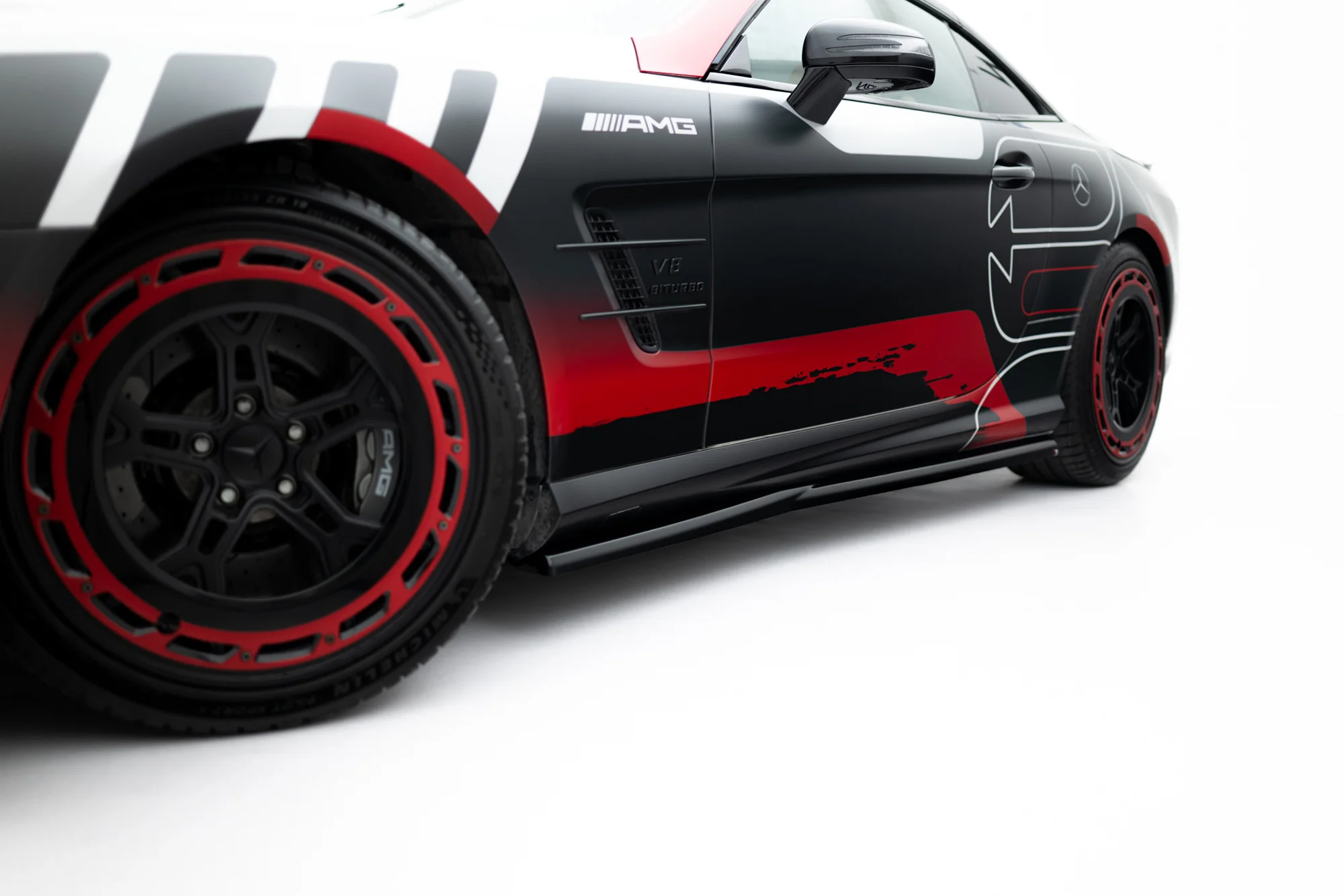 Side skirts Diffusers Mercedes-Benz SL 63 AMG R231 - Image 4