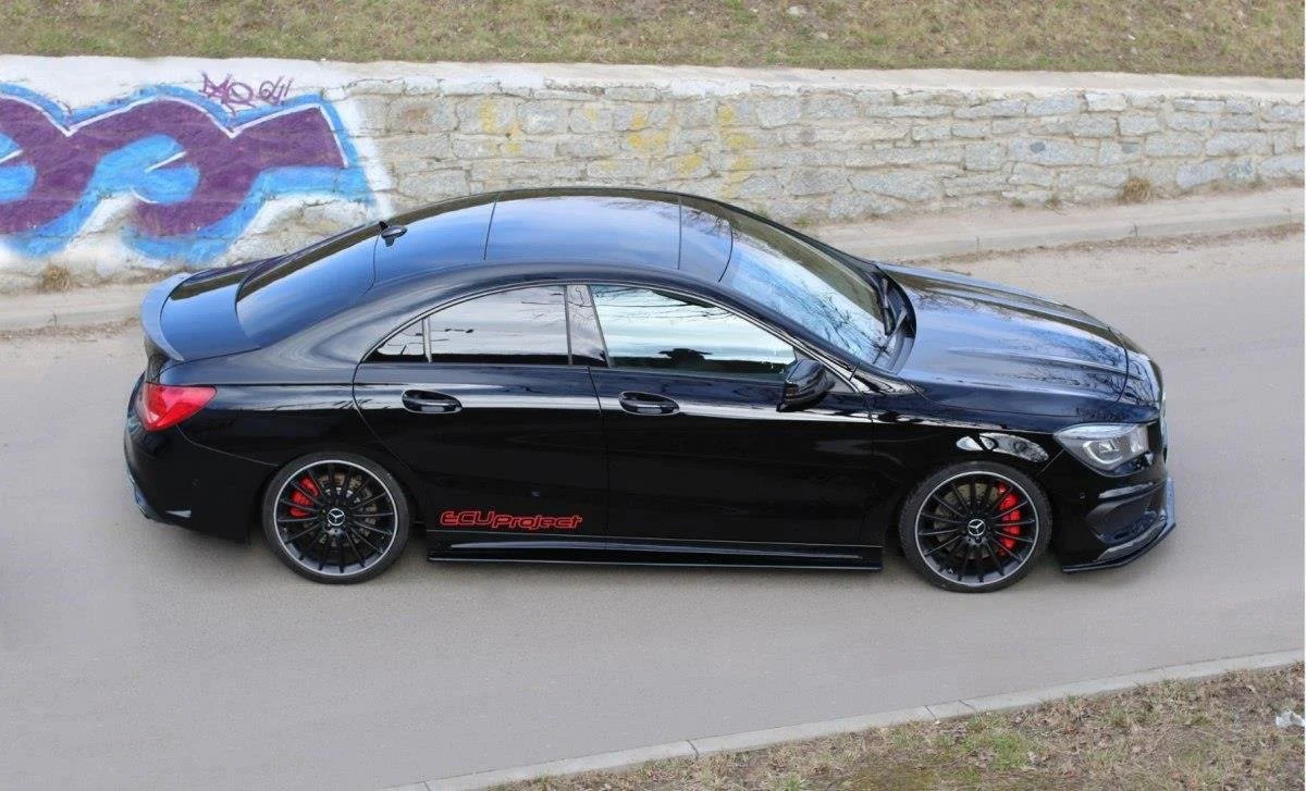 SIDE SKIRTS DIFFUSERS MERCEDES CLA 45 AMG C117/A45 AMG W176 (PREFACE) - Image 4