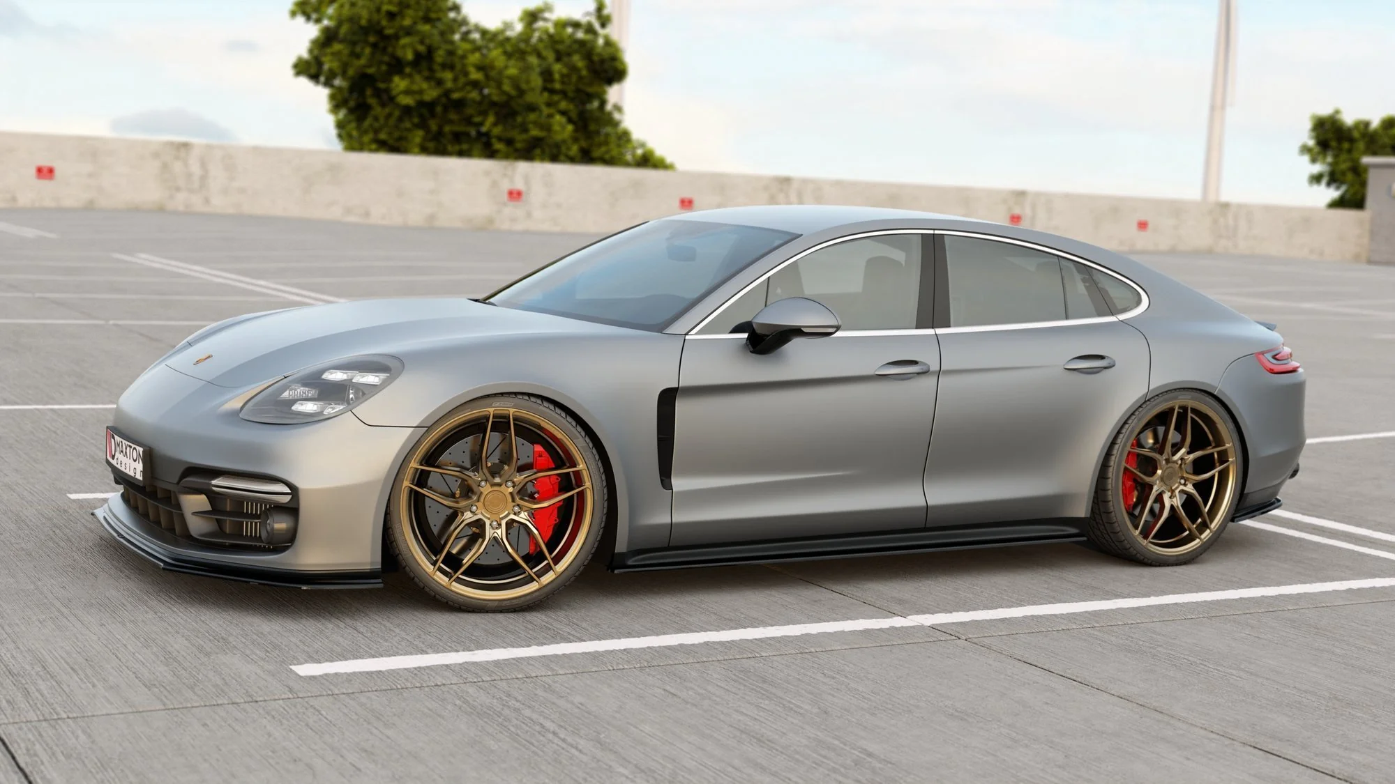 SIDE SKIRTS DIFFUSERS PORSCHE PANAMERA TURBO / GTS 971 - Image 7