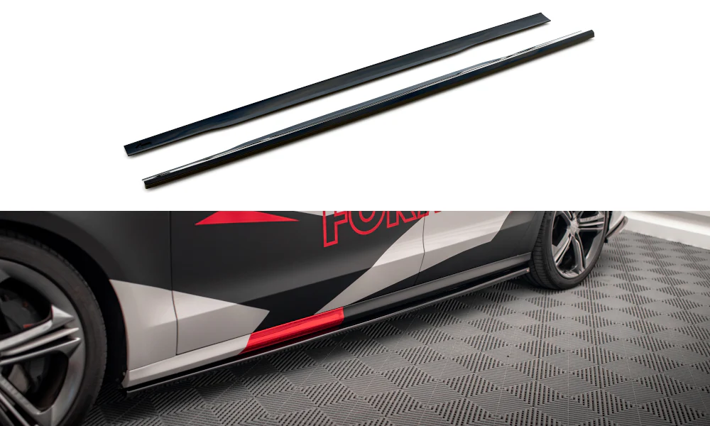 SIDE SKIRTS DIFFUSERS V.1 AUDI S8 D4