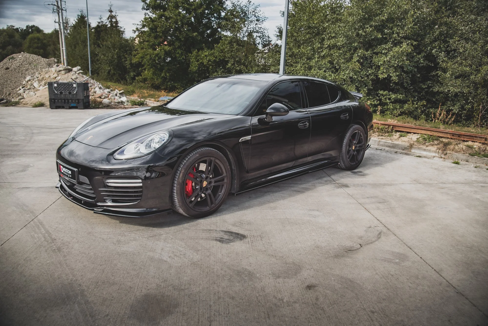 SIDE SKIRTS DIFFUSERS V.1 PORSCHE PANAMERA TURBO 970 FACELIFT - Image 4