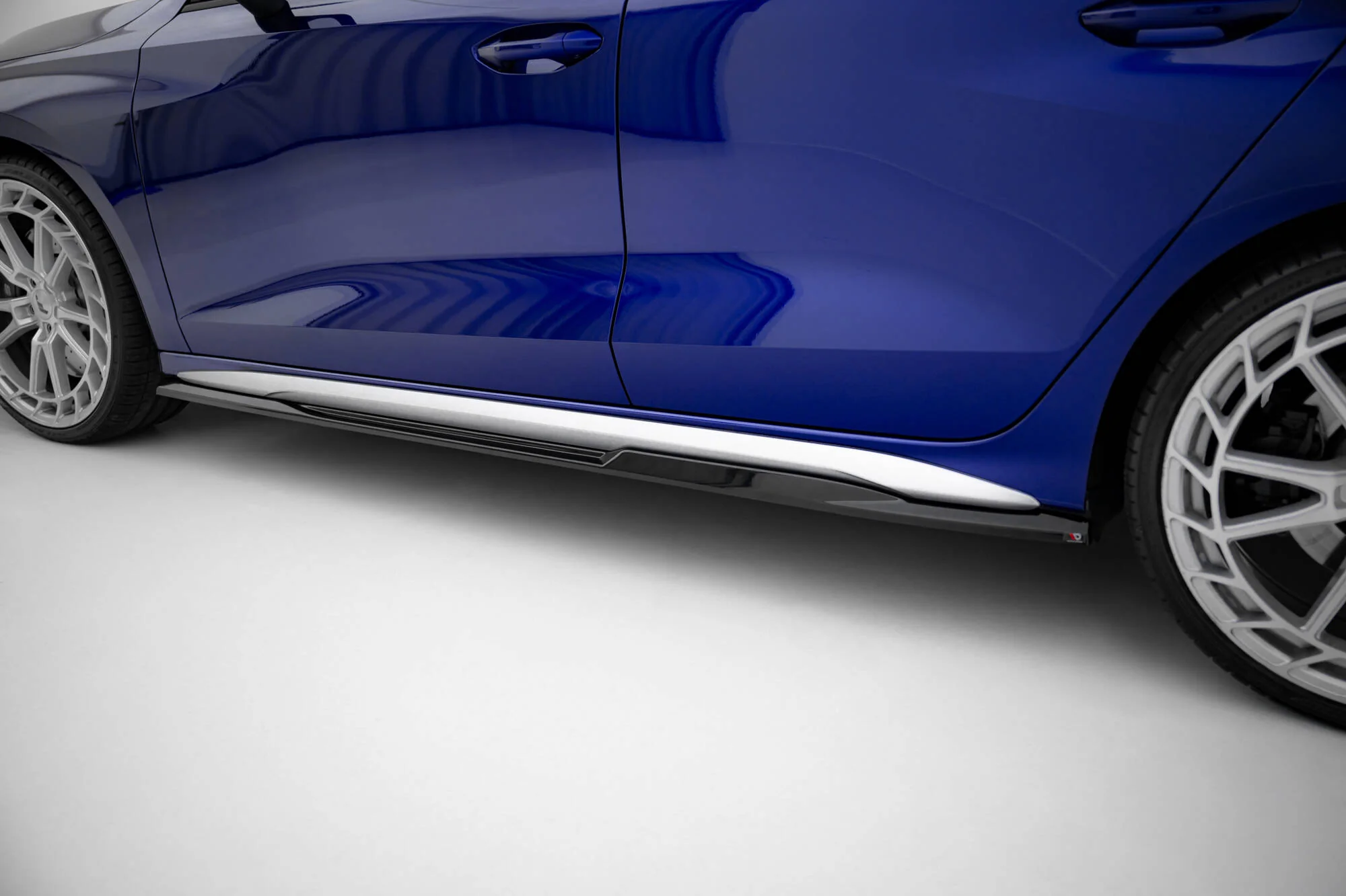 Side Skirts Diffusers V.2 Audi A3 S-Line Sedan / S3 Sedan 8Y Facelift - Image 4