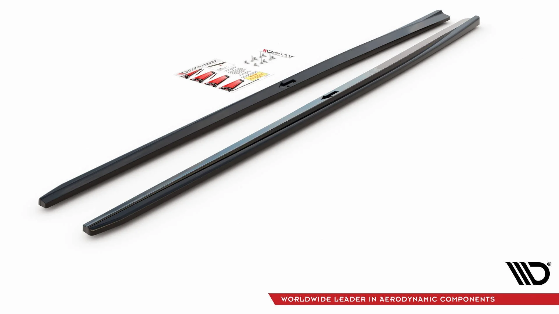 SIDE SKIRTS DIFFUSERS V.2 AUDI S3 / A3 S-LINE SEDAN 8V FACELIFT - Image 7