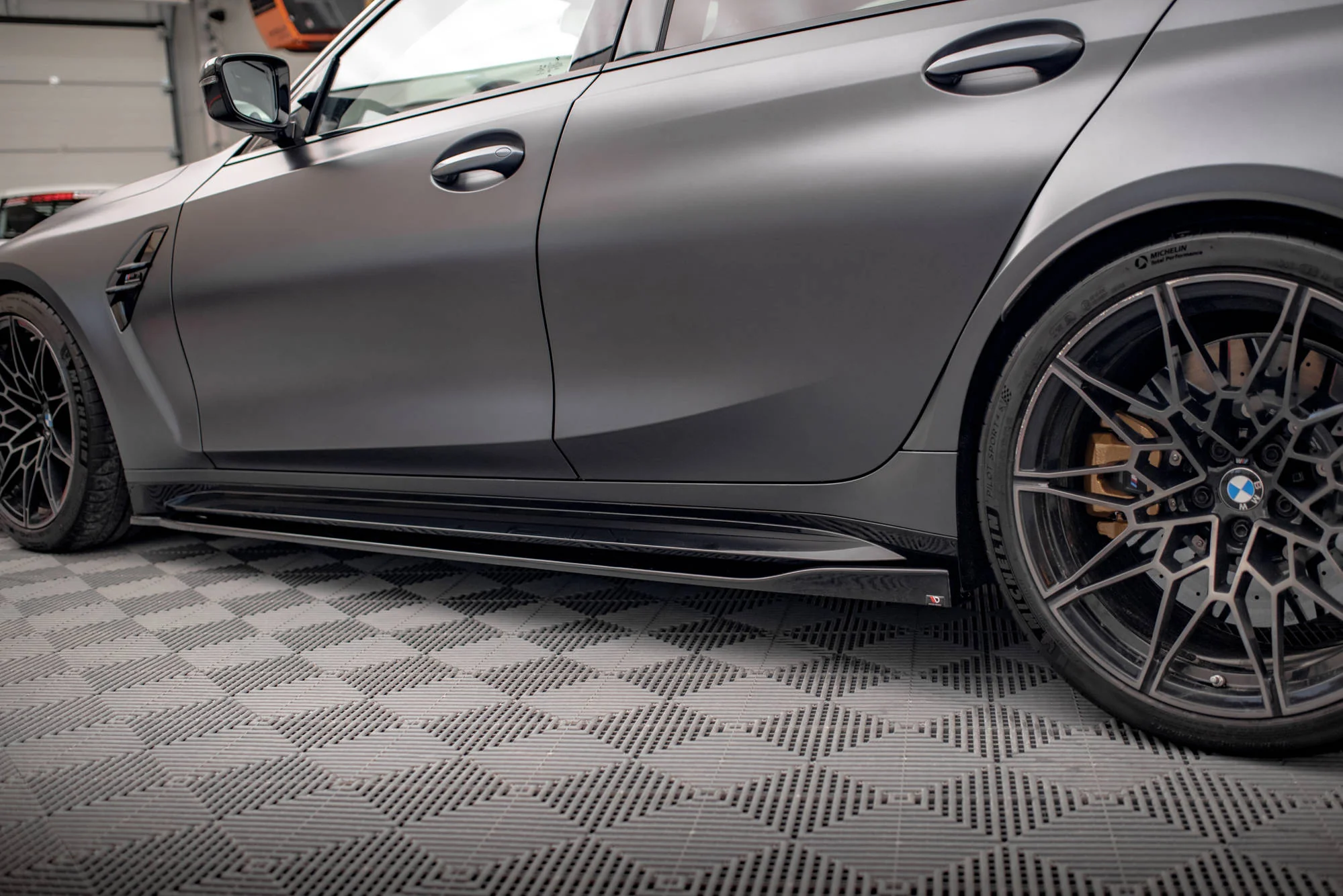 SIDE SKIRTS DIFFUSERS V.2 BMW M3 G80 - Image 3