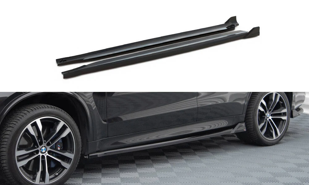 Side Skirts Diffusers V.2 BMW X5 M-Pack F15 - Image 8