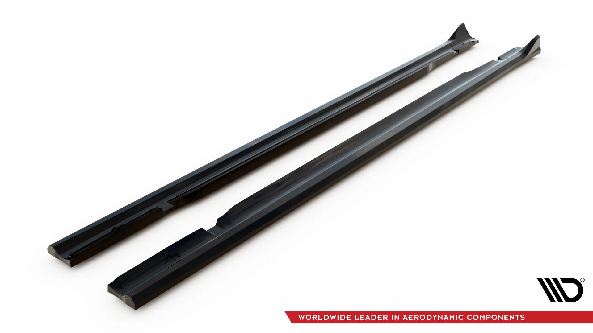 Side Skirts Diffusers V.2 Mercedes-AMG C63 Sedan / Estate W205 / S205 - Image 4
