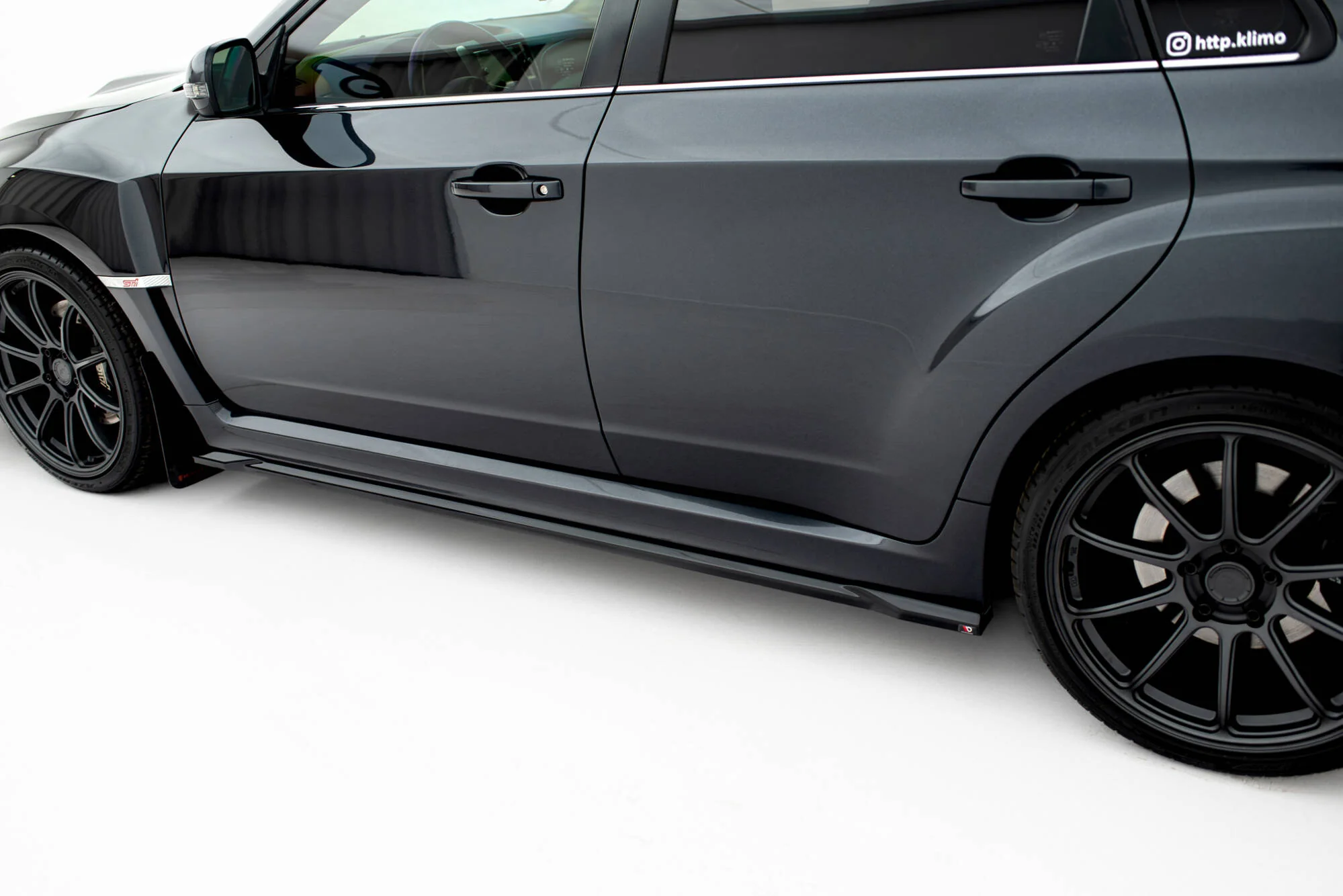 Side Skirts Diffusers V.2 Subaru Impreza WRX STI Mk3 Facelift - Image 4
