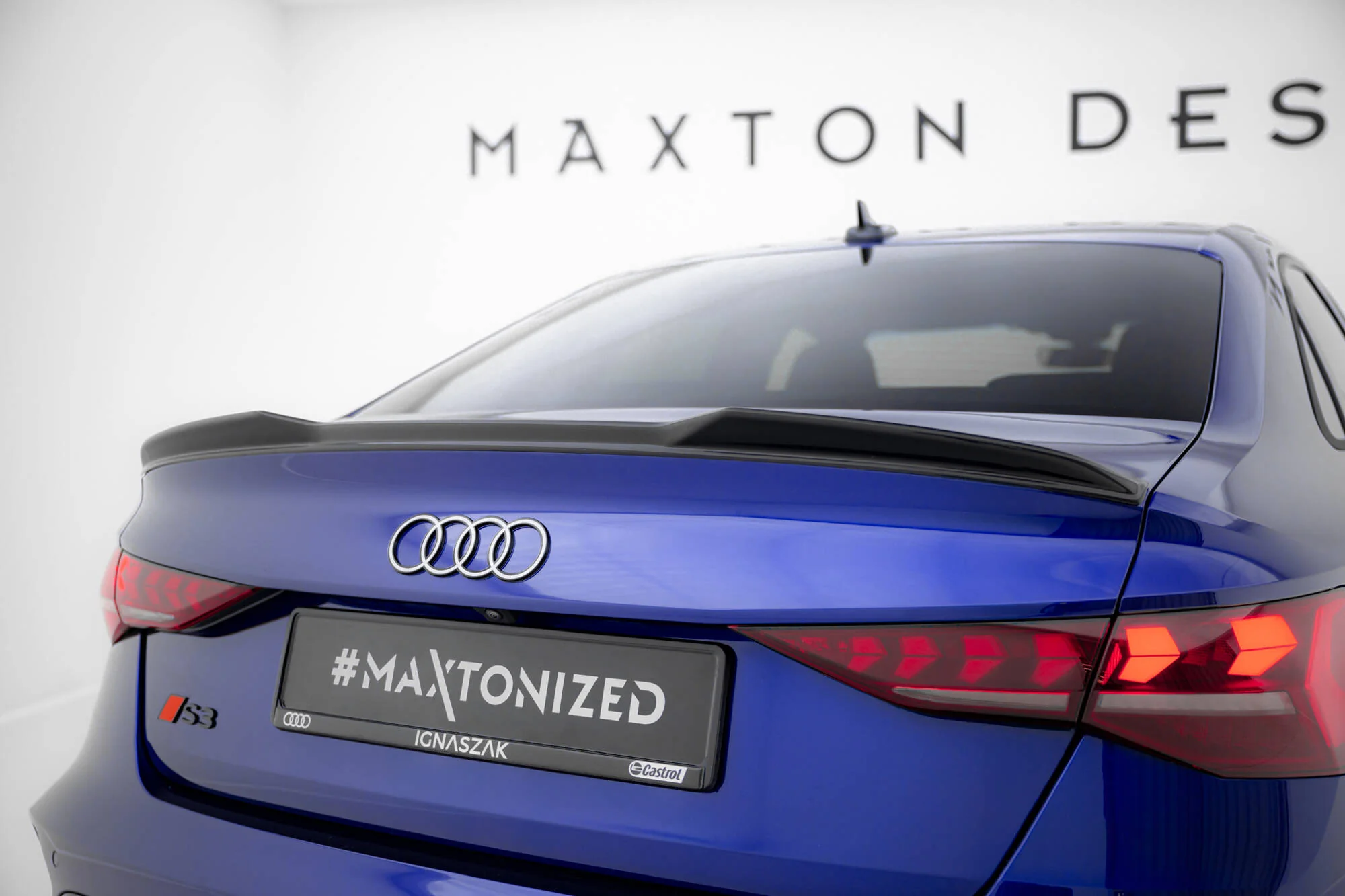 SPOILER CAP 3D AUDI A3 / A3 S-LINE / S3 / RS3 SEDAN 8Y - Image 3