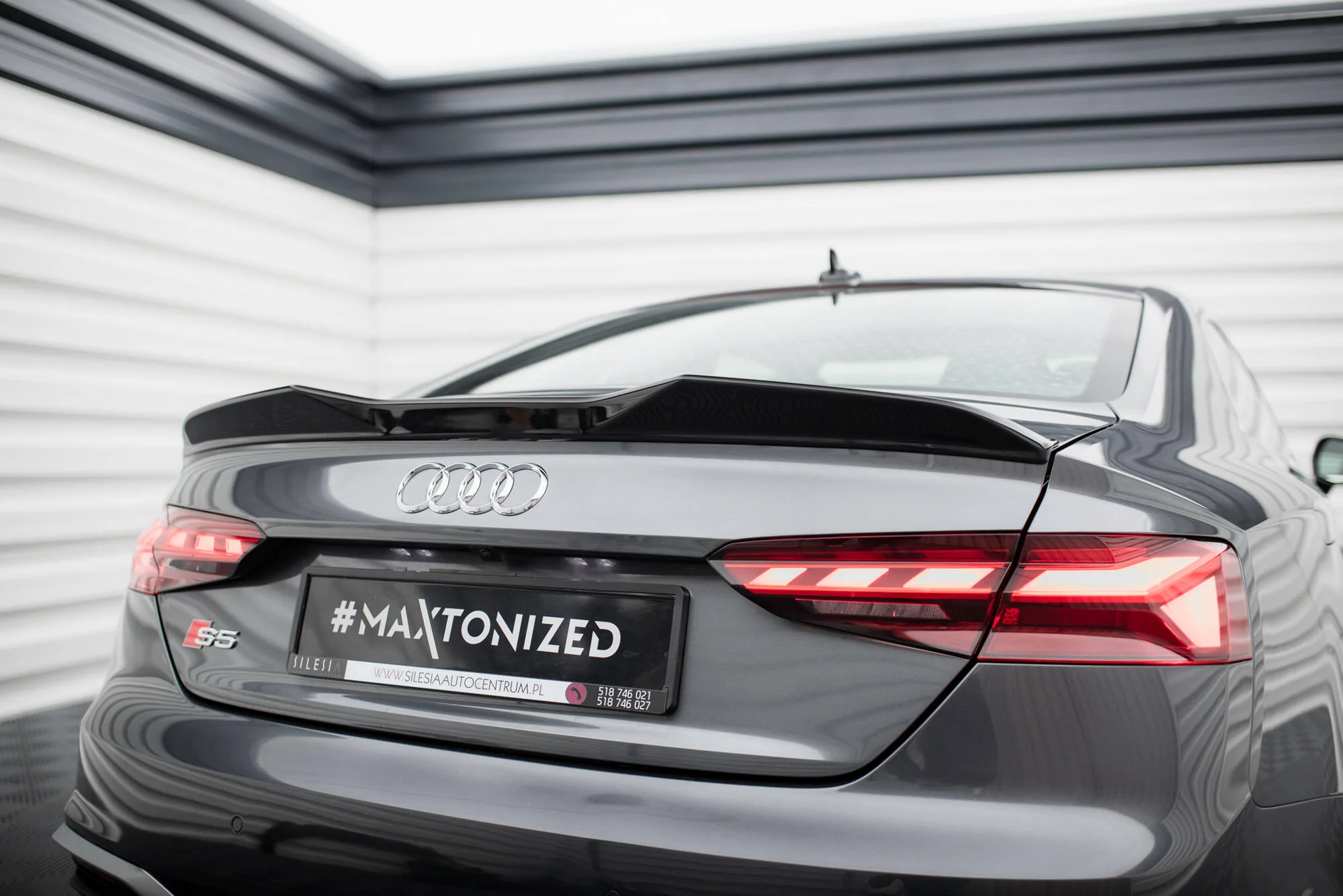 SPOILER CAP 3D AUDI S5 COUPE / A5 S-LINE COUPE F5 FACELIFT - Image 3