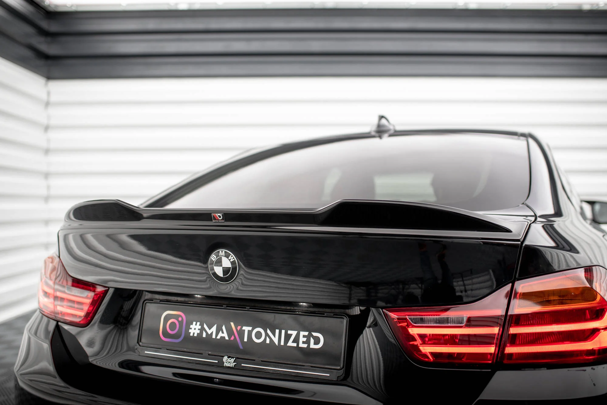 SPOILER CAP 3D BMW 4 GRAN COUPE STANDARD / M-PACK F36 - Image 3