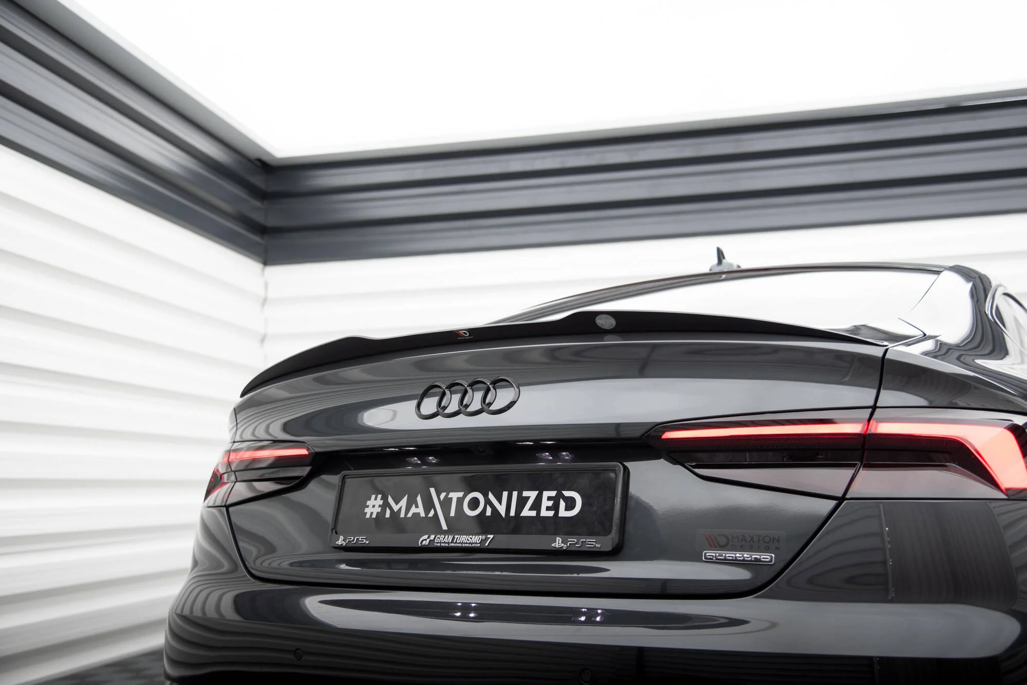 SPOILER CAP AUDI A5 S-LINE F5 SPORTBACK - Image 3